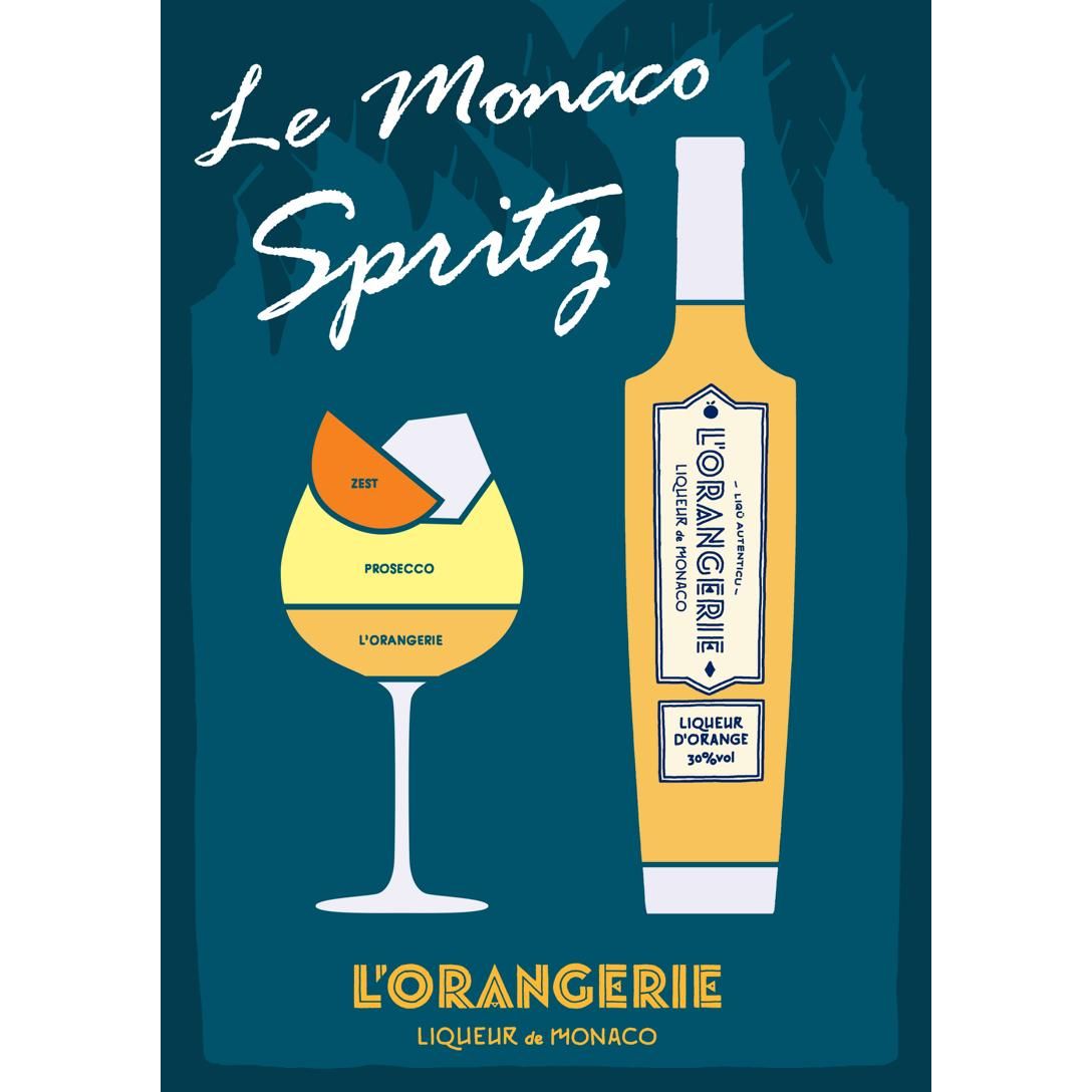 L'ORANGERIE Liqueur de Monaco 30% vol. 0,5l