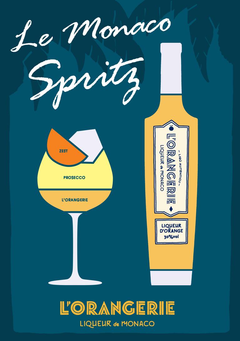 L'ORANGERIE Liqueur de Monaco mit Geschenkbox 30% vol. 0,5l