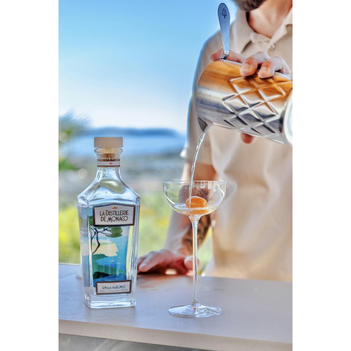 GIN AUX AGRUMES de Monaco 40% vol. 0,7l