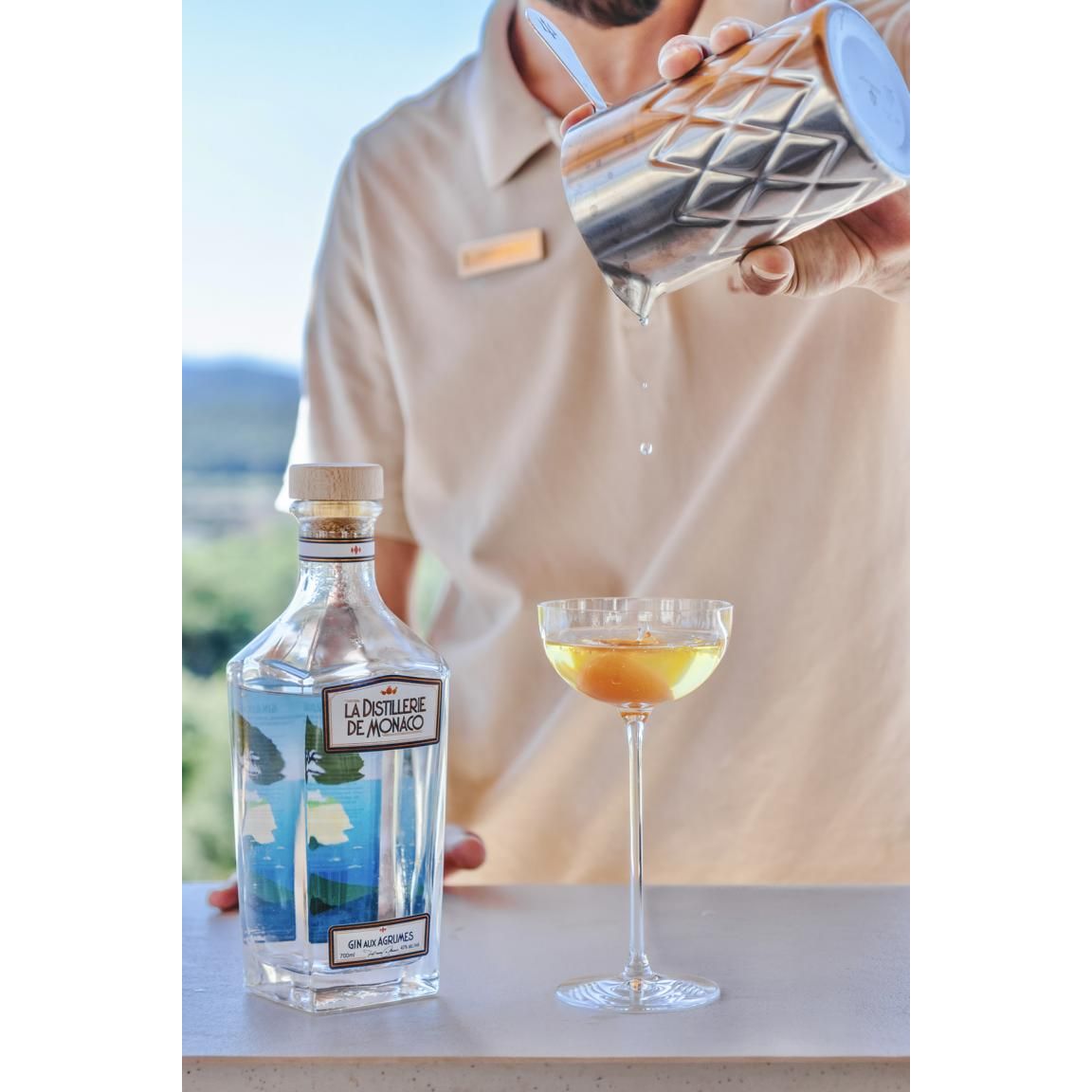 GIN AUX AGRUMES de Monaco 40% vol. 0,7l