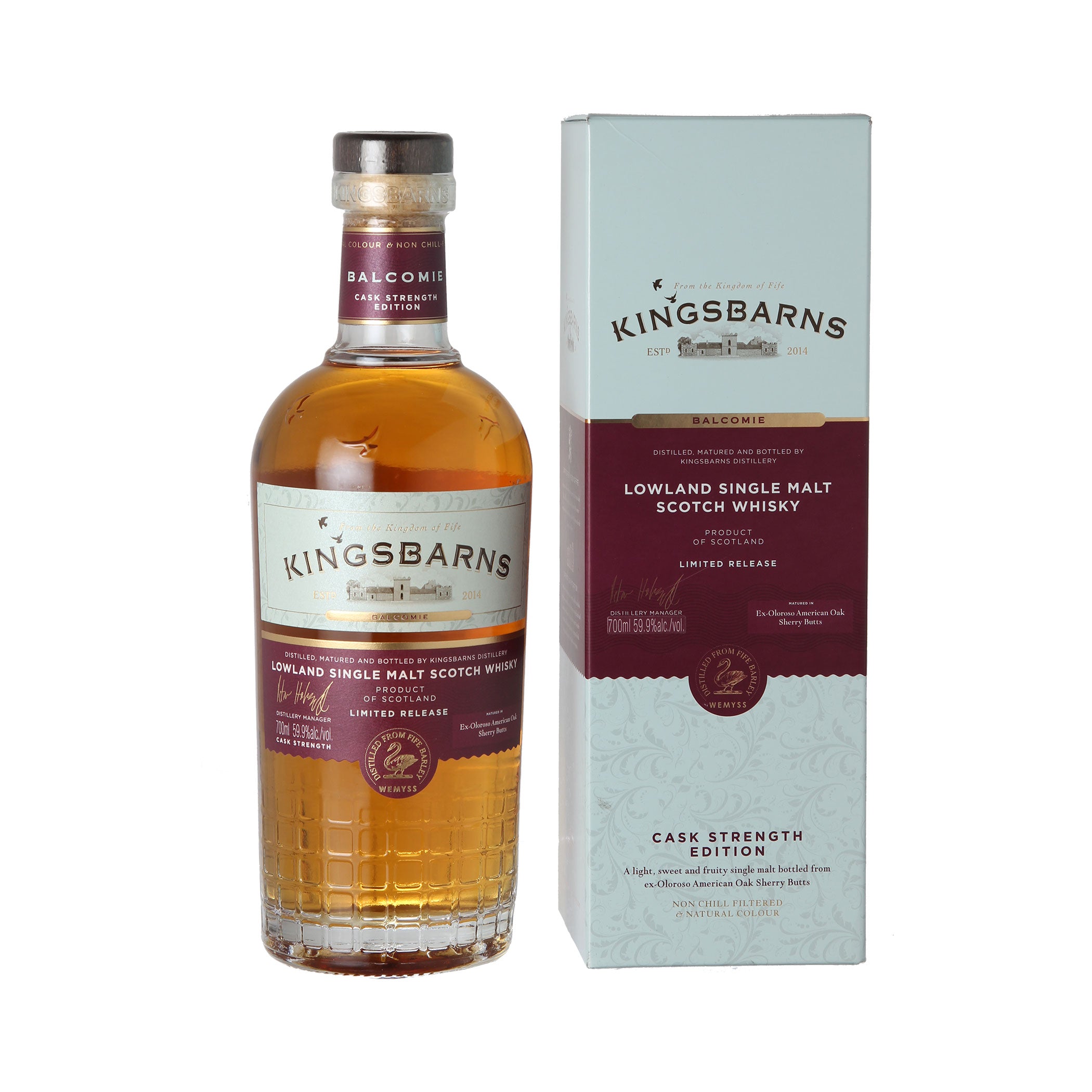 Kingsbarns Balcomie Cask Strength Edition (Sherry casks)