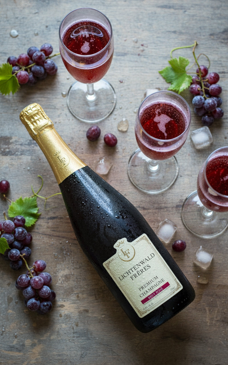 Lichtenwald Frères Premium Champagne Brut Rosé 750 ml 12.5% Vol.