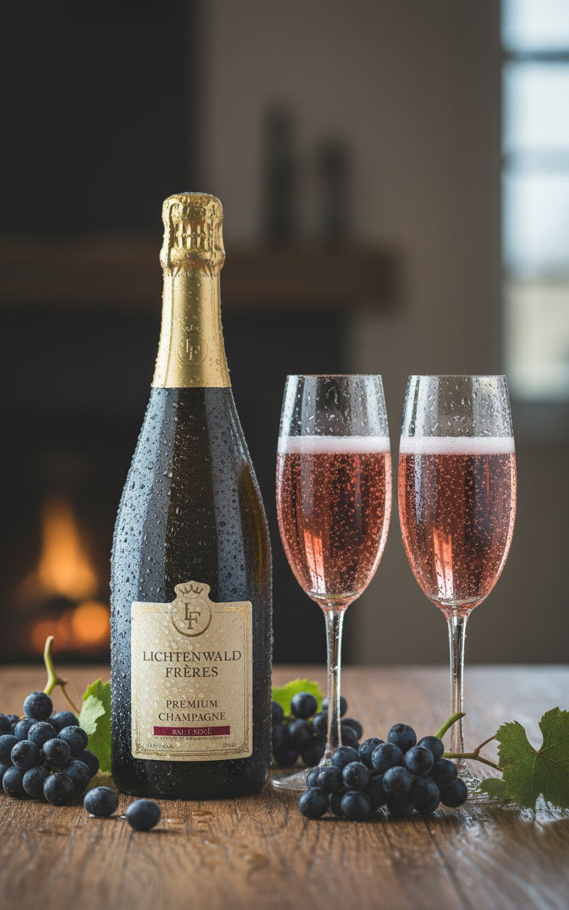 Lichtenwald Frères Premium Champagne Brut Rosé 750 ml 12.5% Vol.