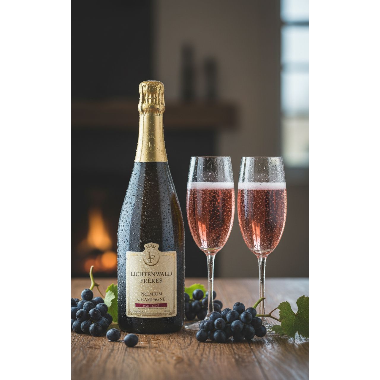 Lichtenwald Frères Premium Champagne Brut Rosé 750 ml 12.5 % Vol.