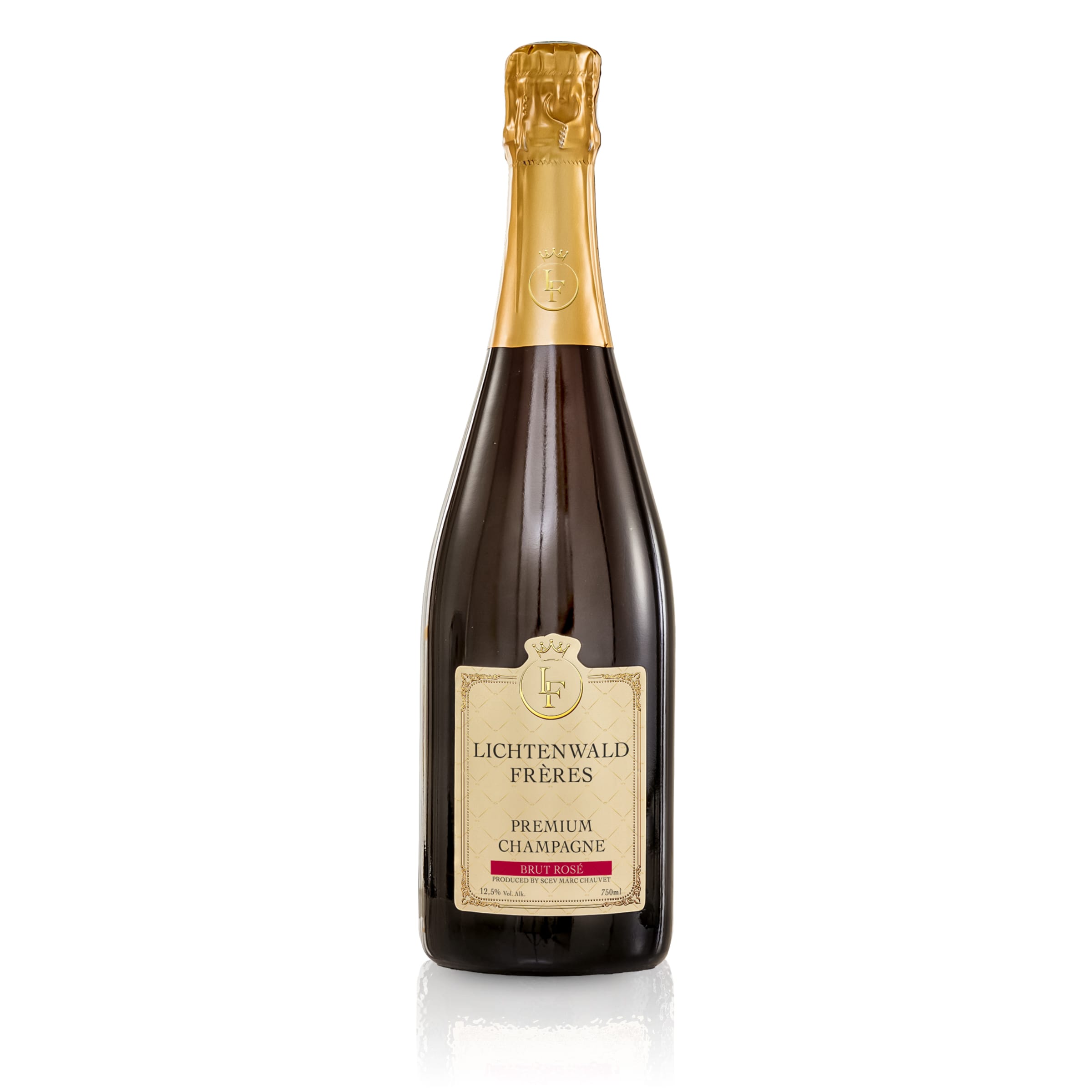 Lichtenwald Frères Premium Champagne Brut Rosé 750 ml 12.5% Vol.