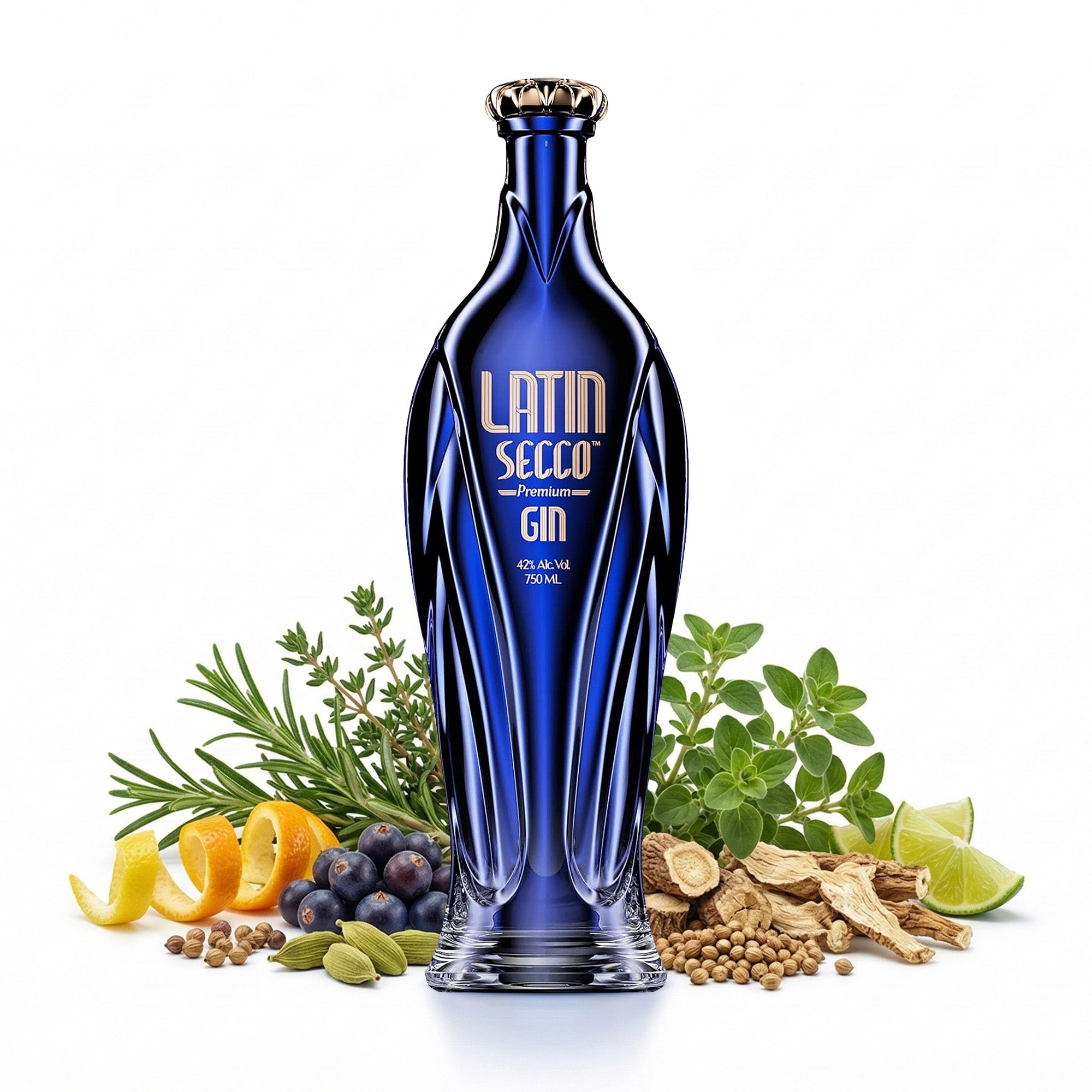 Latin Secco Premium Dry Gin 0,7 L 42 % vol.