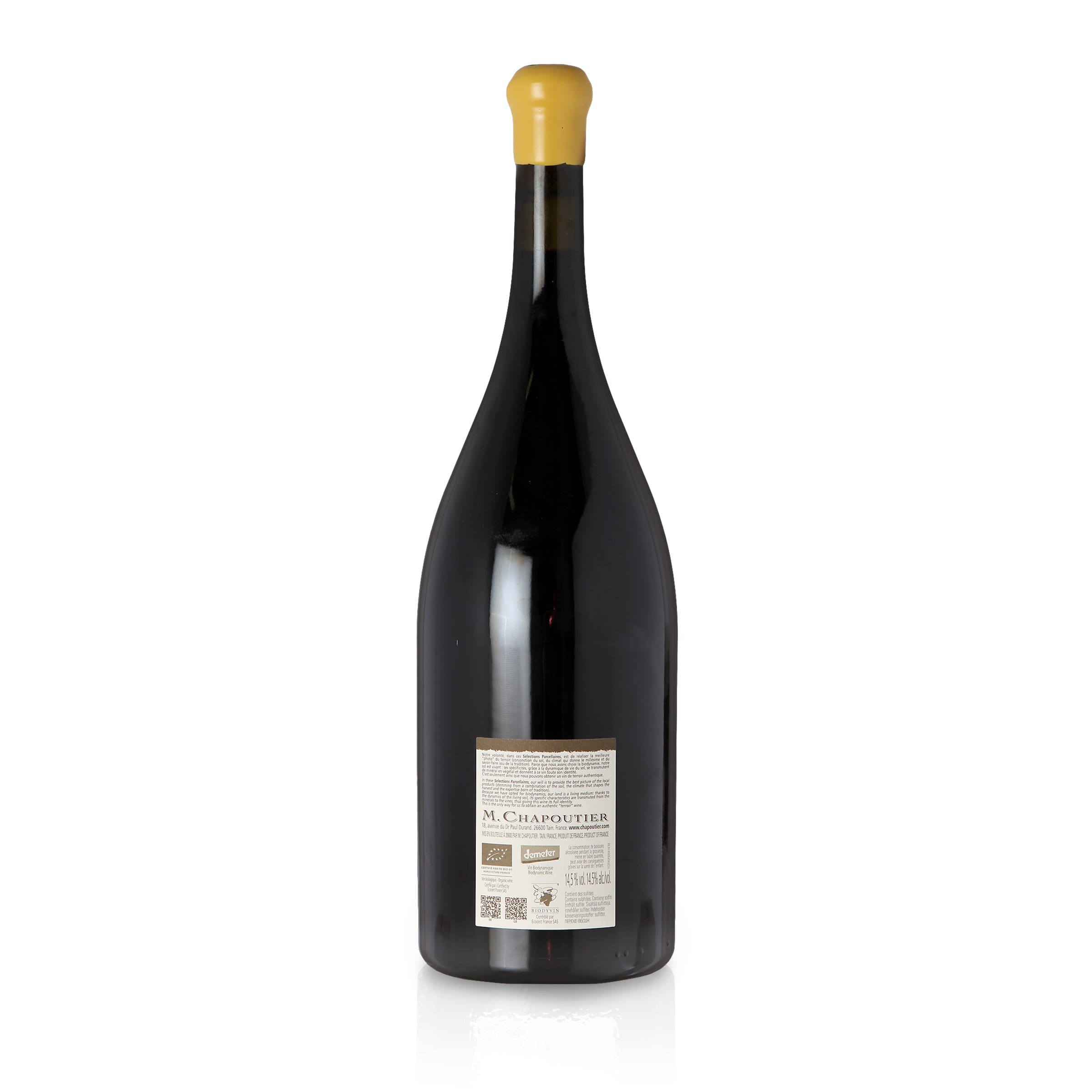 2018 Le Pavillon Ermitage AOP Magnum Côte du Rhône M.Chapoutier Rotwein trocken 1,5L
