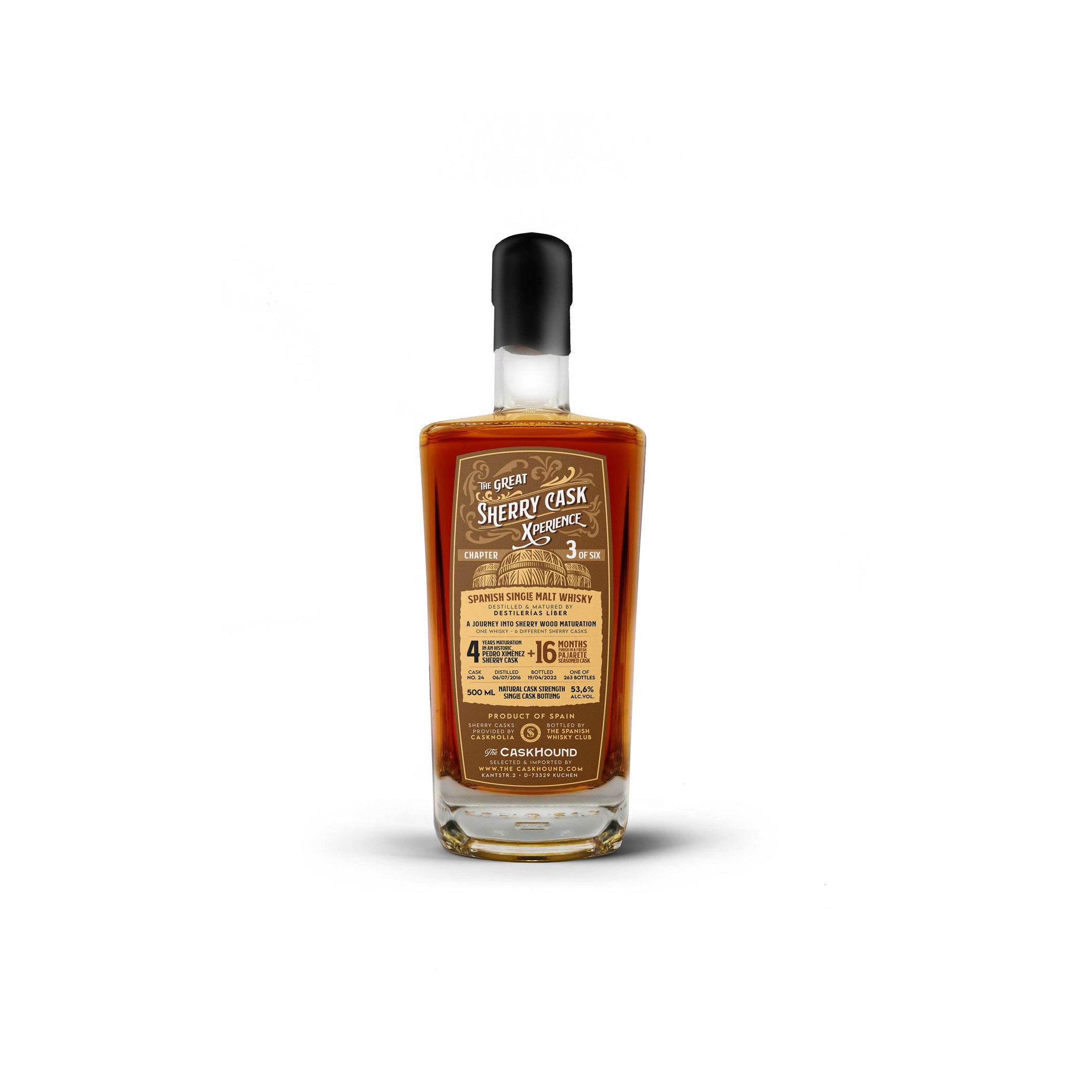 The Great Sherry Cask Xperience - 6 Spanische Single Malt Whisky - The Caskhound