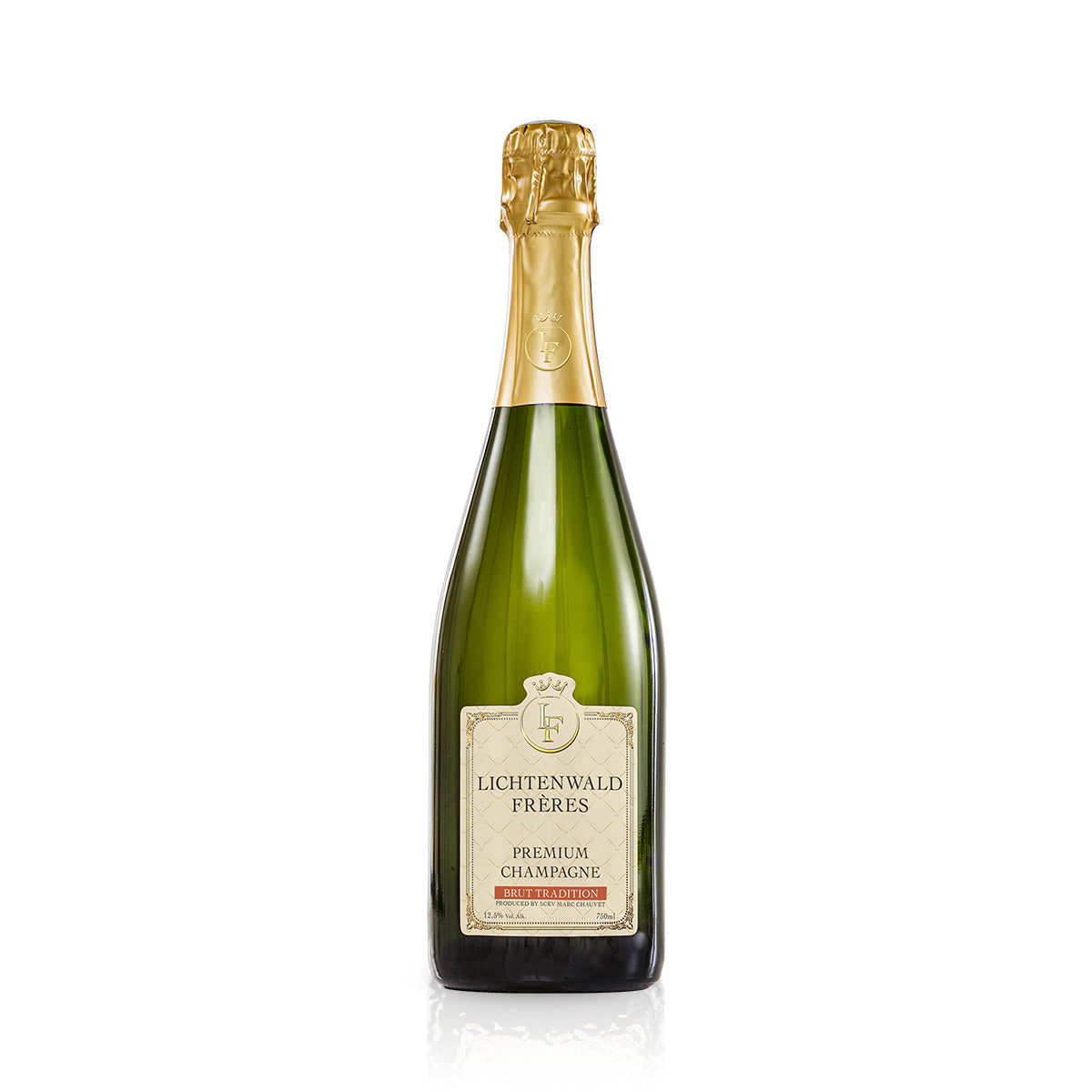 Lichtenwald Frères Premium Champagne Brut Tradition 750 ml 12.5 % Vol.