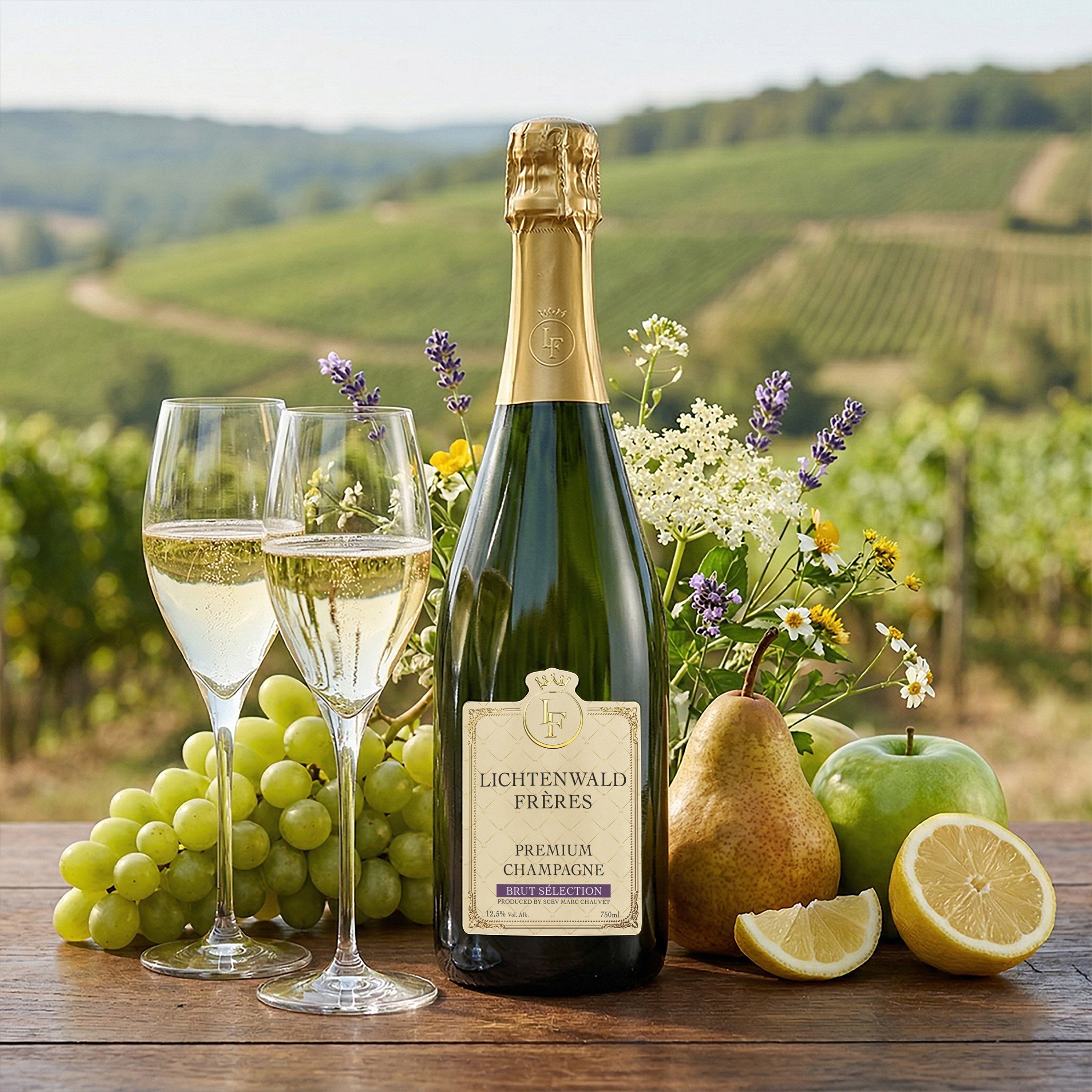 Lichtenwald Frères Premium Champagne Brut Sèlection 750 ml 12.5 % Vol.