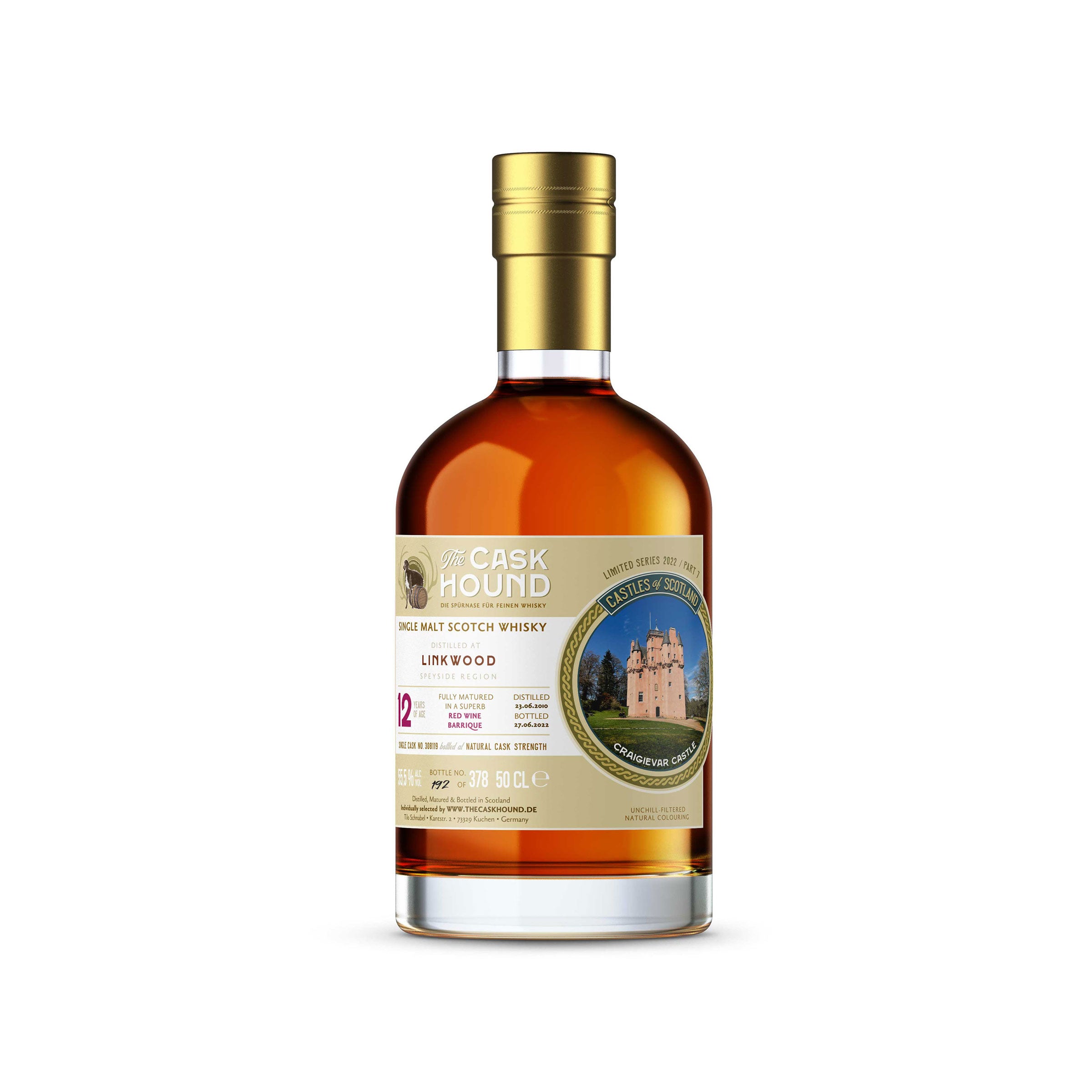 Linkwood - Caskhound - 12 Jahre - Red Wine Barrique