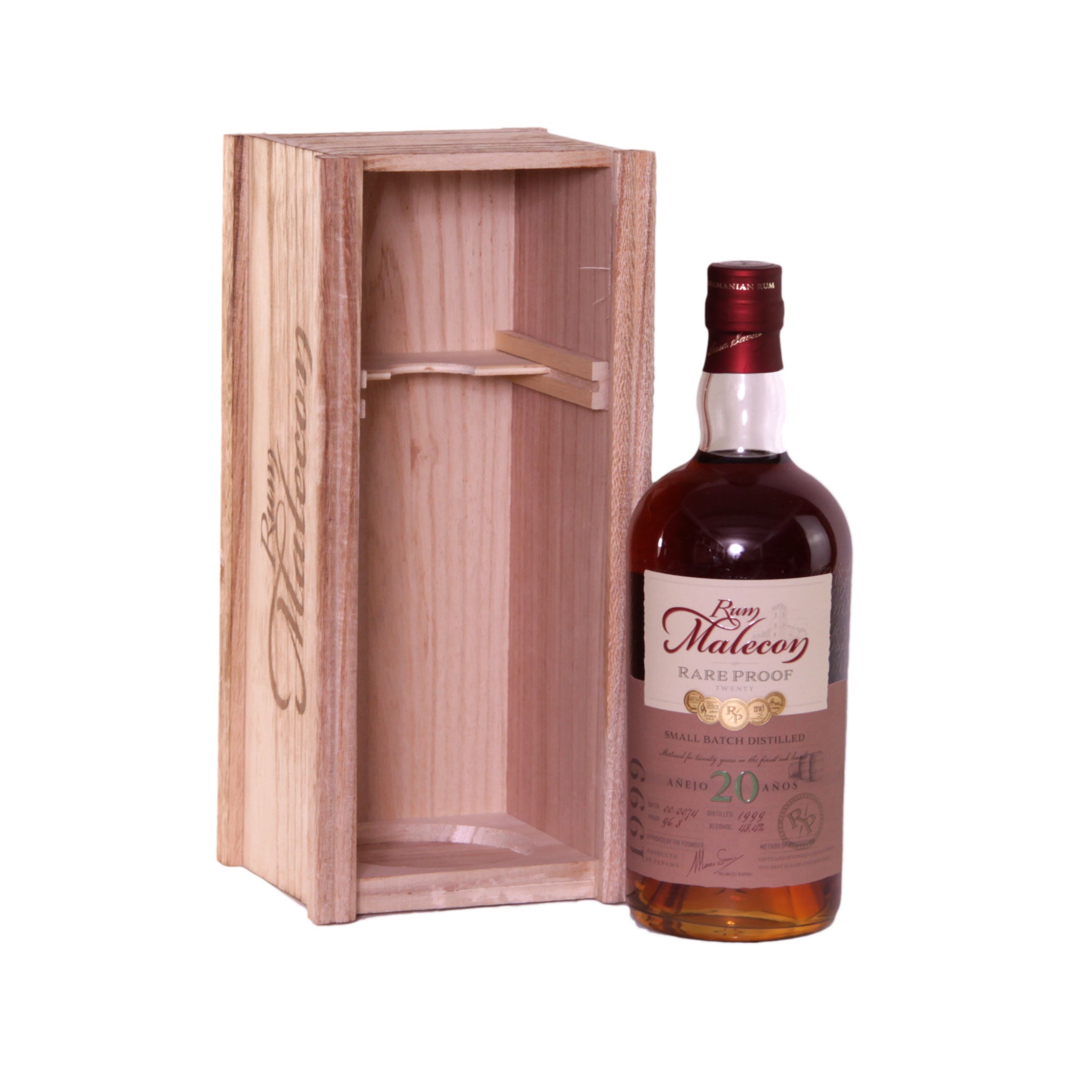Rum Malecon Rare Proof 20 Jahre 48,4 % Rum aus Panama