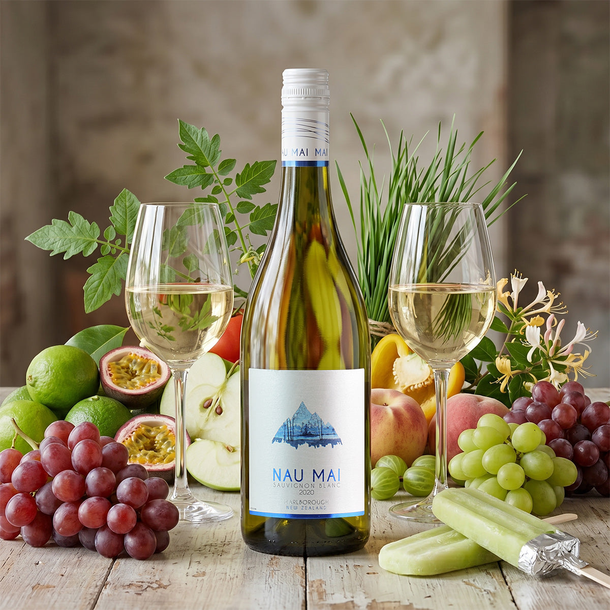 NAU MAI - Asymmetric Sauvignon Blanc 2025 0,75 L 12,5 % vol.