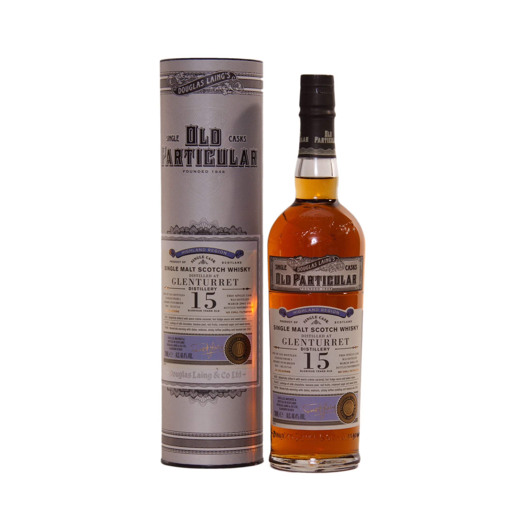 Glenturret - Sherry 15 Year Old OLD PARTICULAR #DL13744