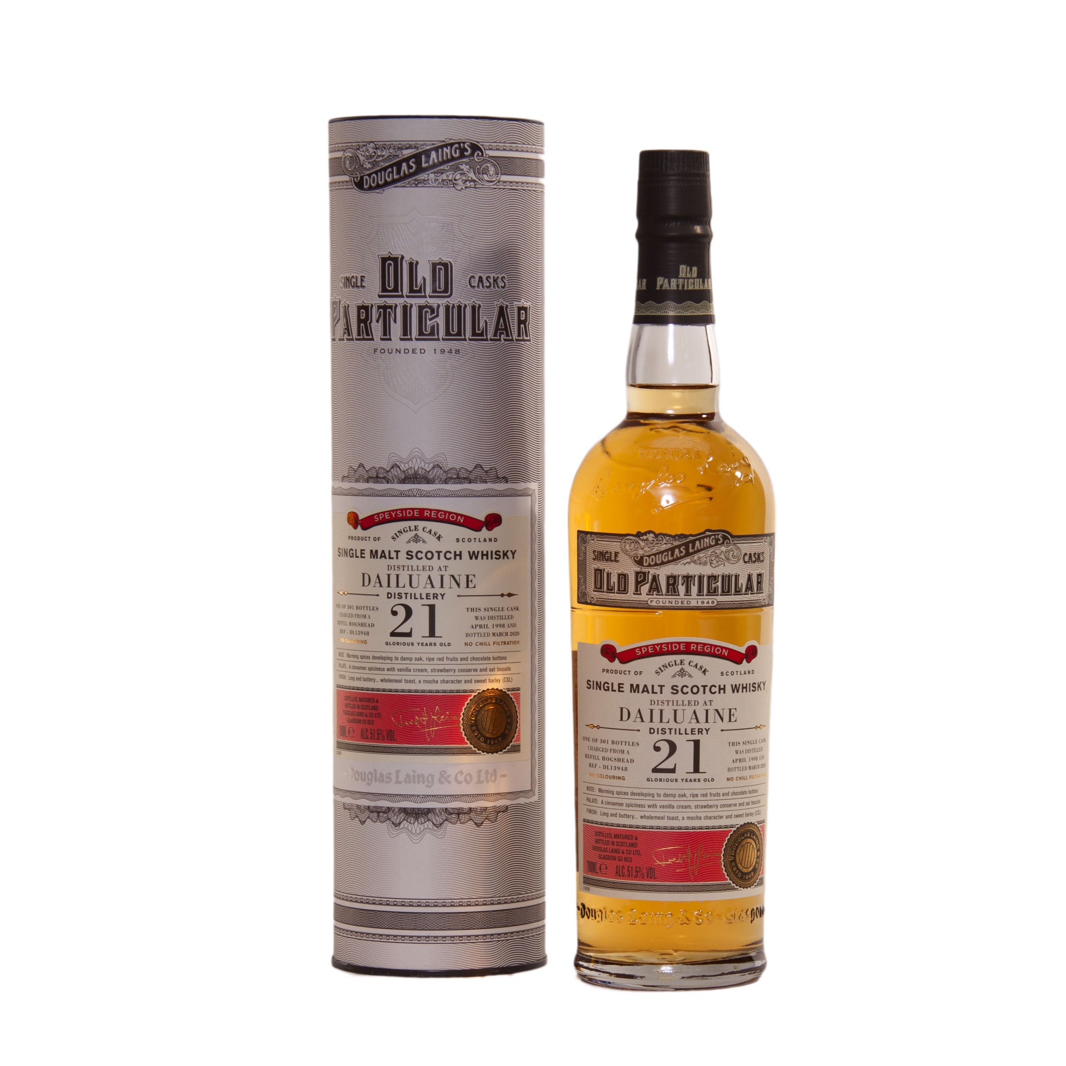 Dailuaine 21 Years OLD PARTICULAR #DL13948