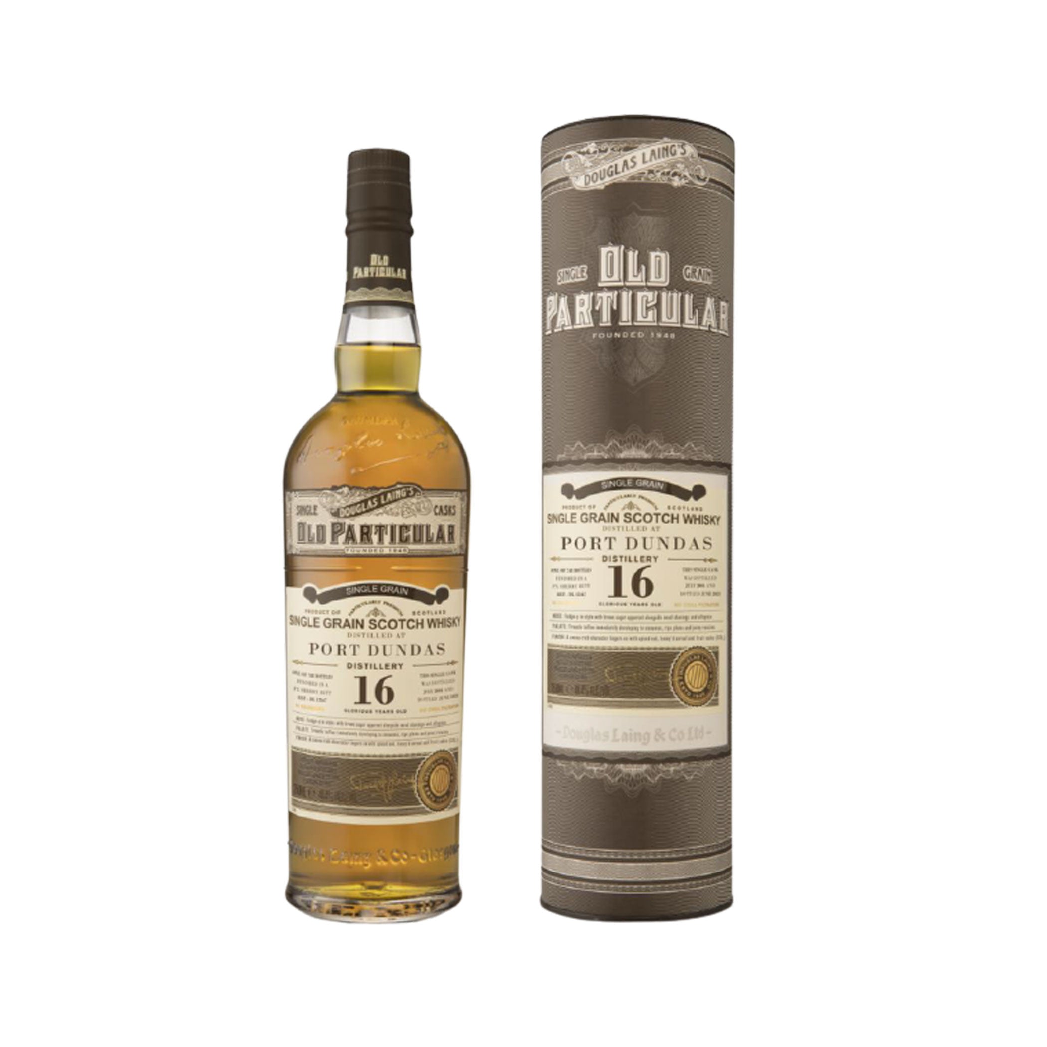 Port Dundas 16 Jahre, Old Particular Single Cask 2004/2021 - Douglas Laing