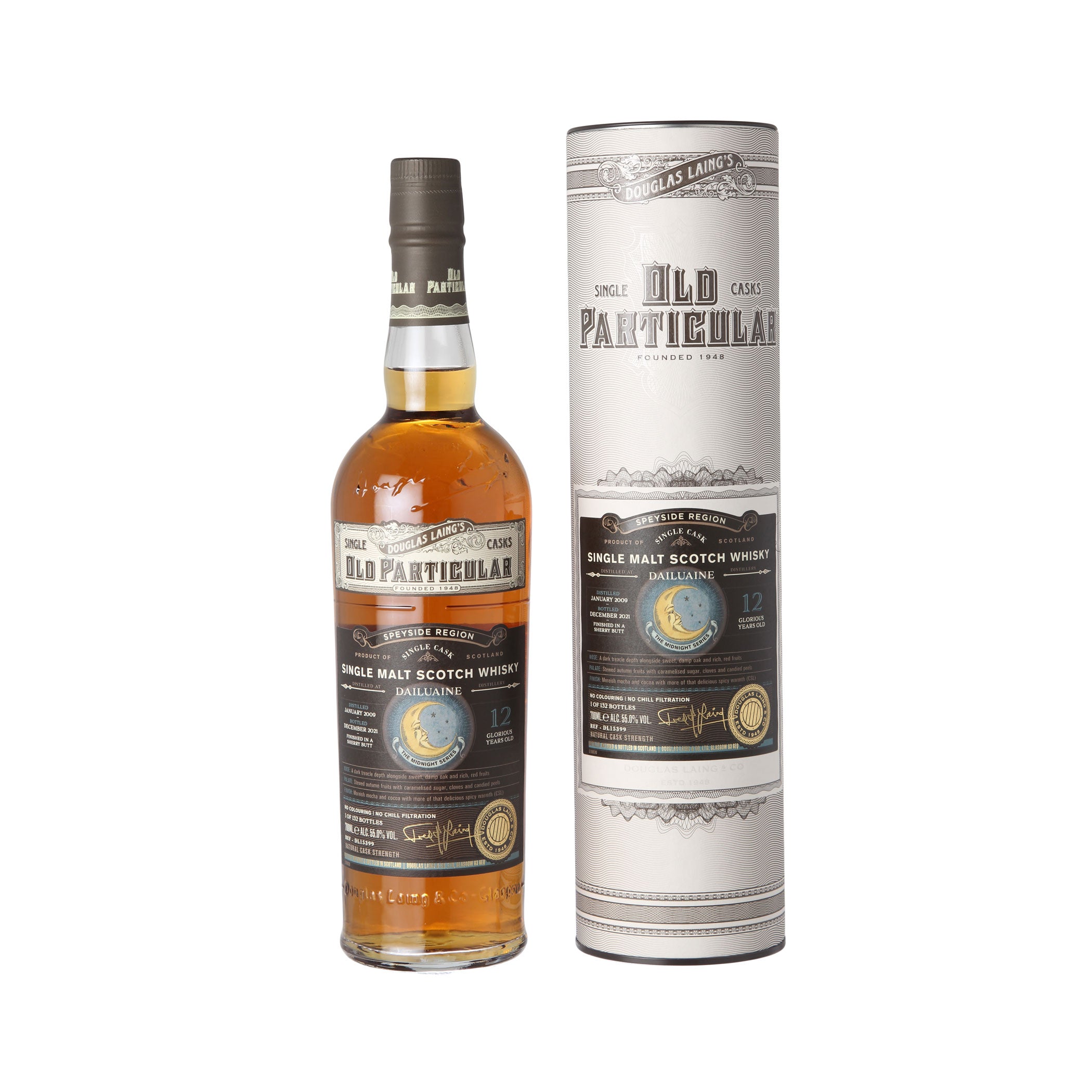 Dailuaine 12 Jahre alt Old Particular Single Cask 2009/2021 - Douglas Laing