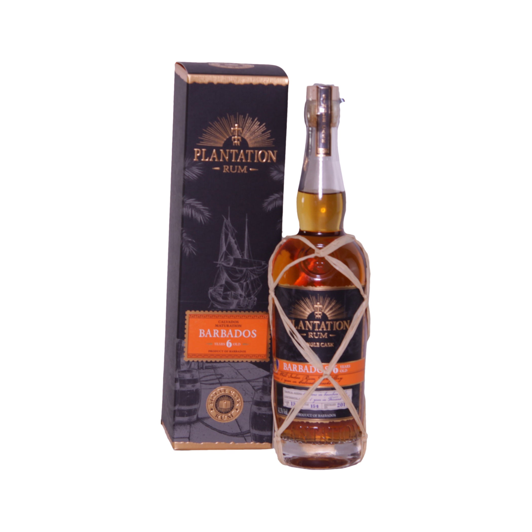 Plantation Barbados 6 Jahre 41,3 % Single Cask Rum aus Barbados