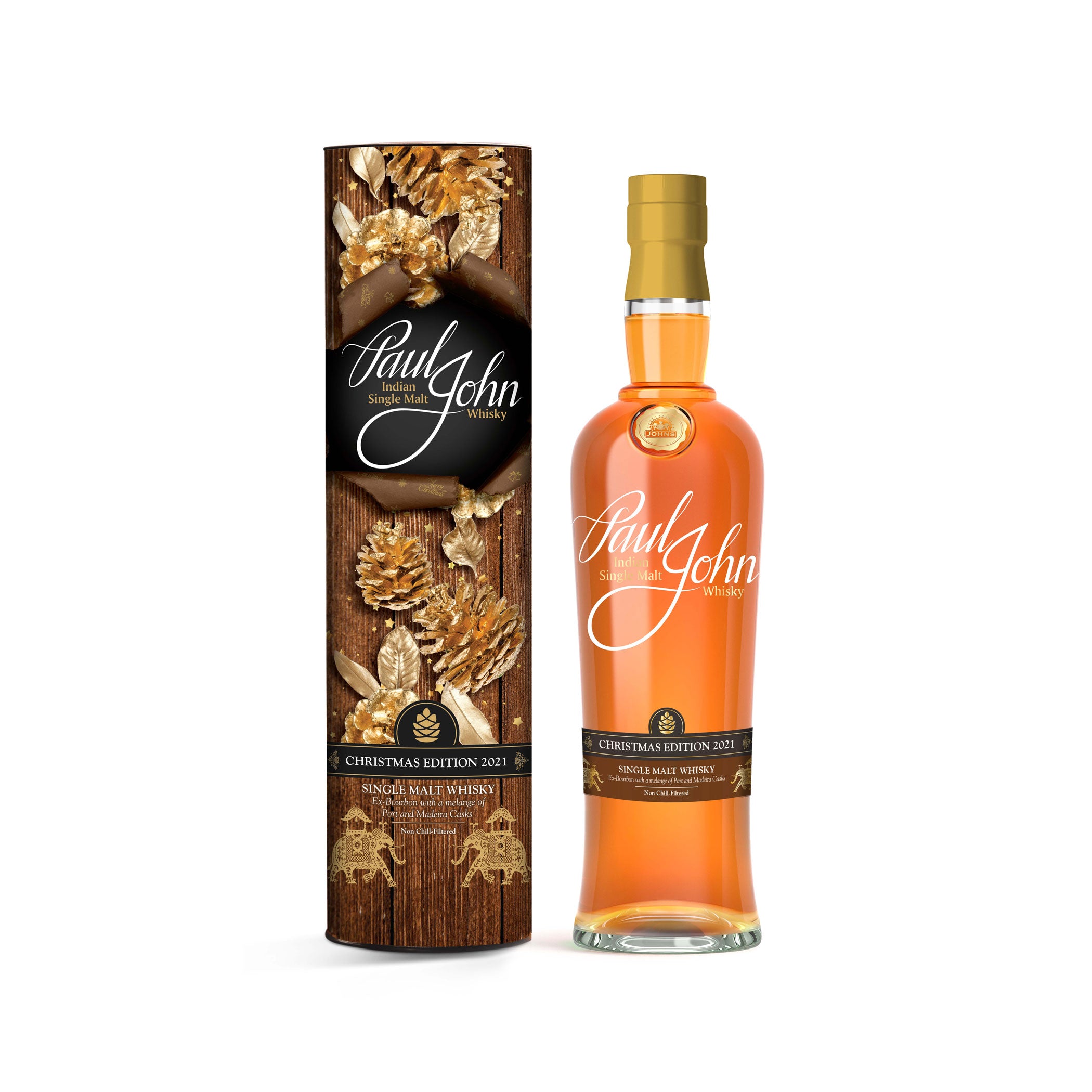 Paul John Christmas Edition 2021 - Indian Single Malt Whisky