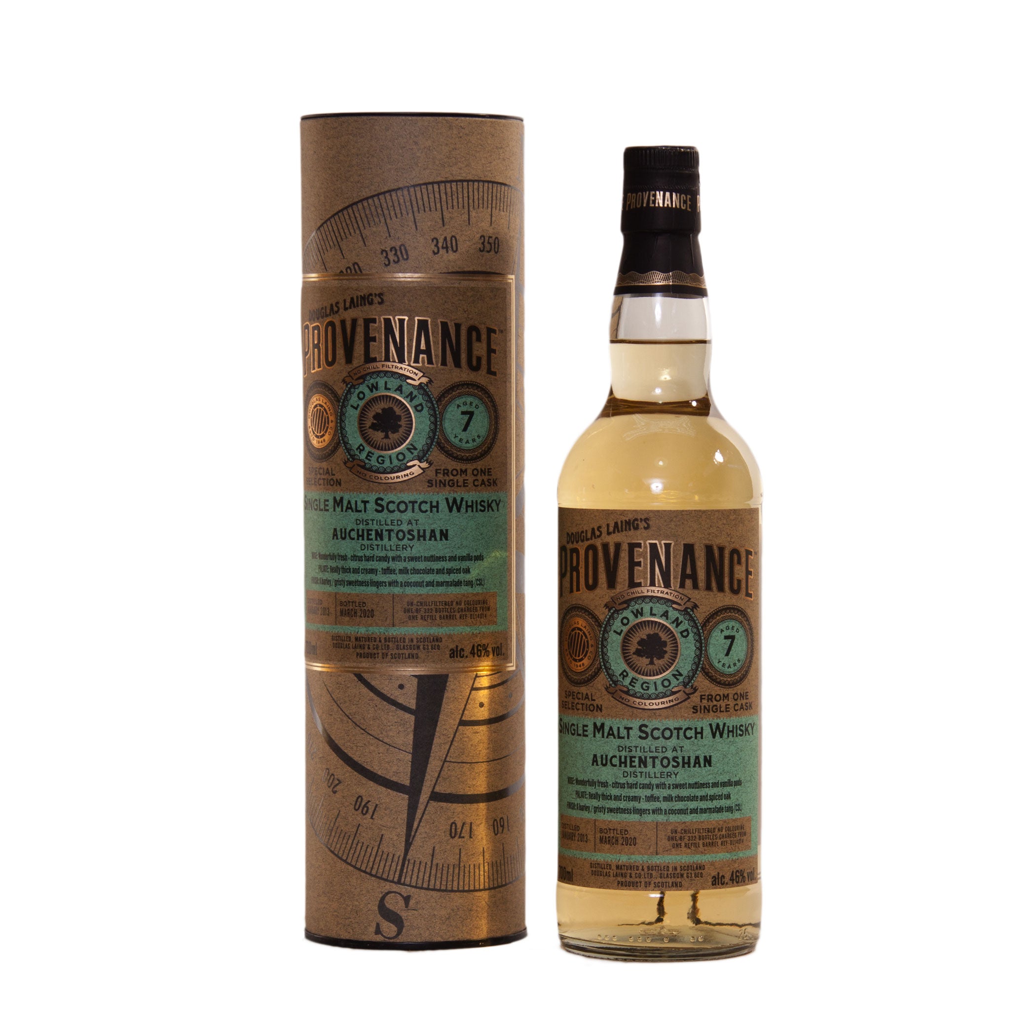 Auchentoshan 7 Jahre Provenance #DL14014