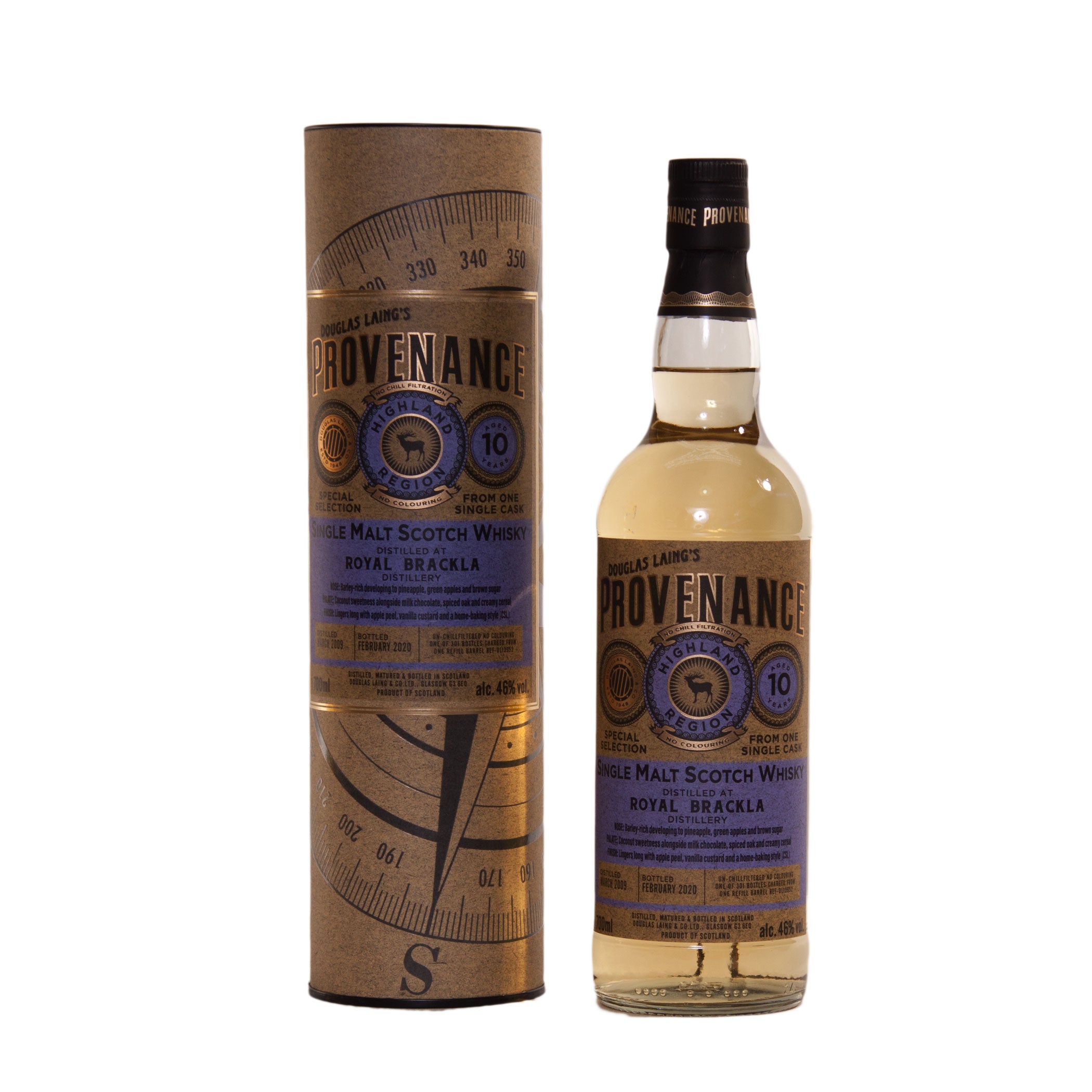 Royal Brackla 10 Years Old Provenance #DL13952