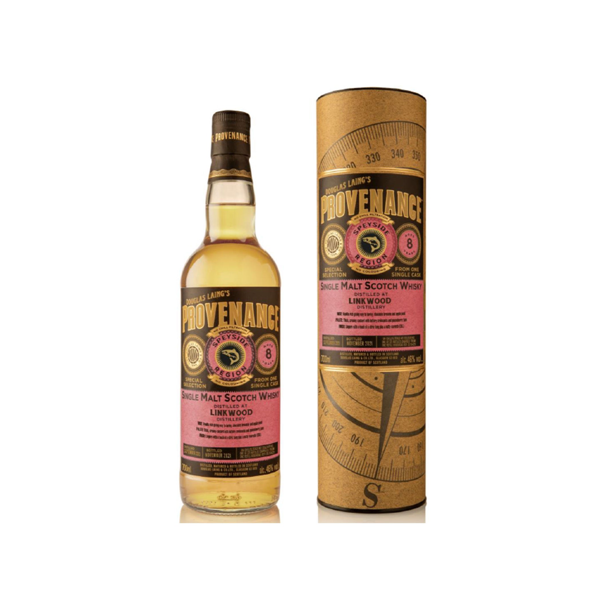 Linkwood 8 Year Old Provenance 2013/2021 - Douglas Laing