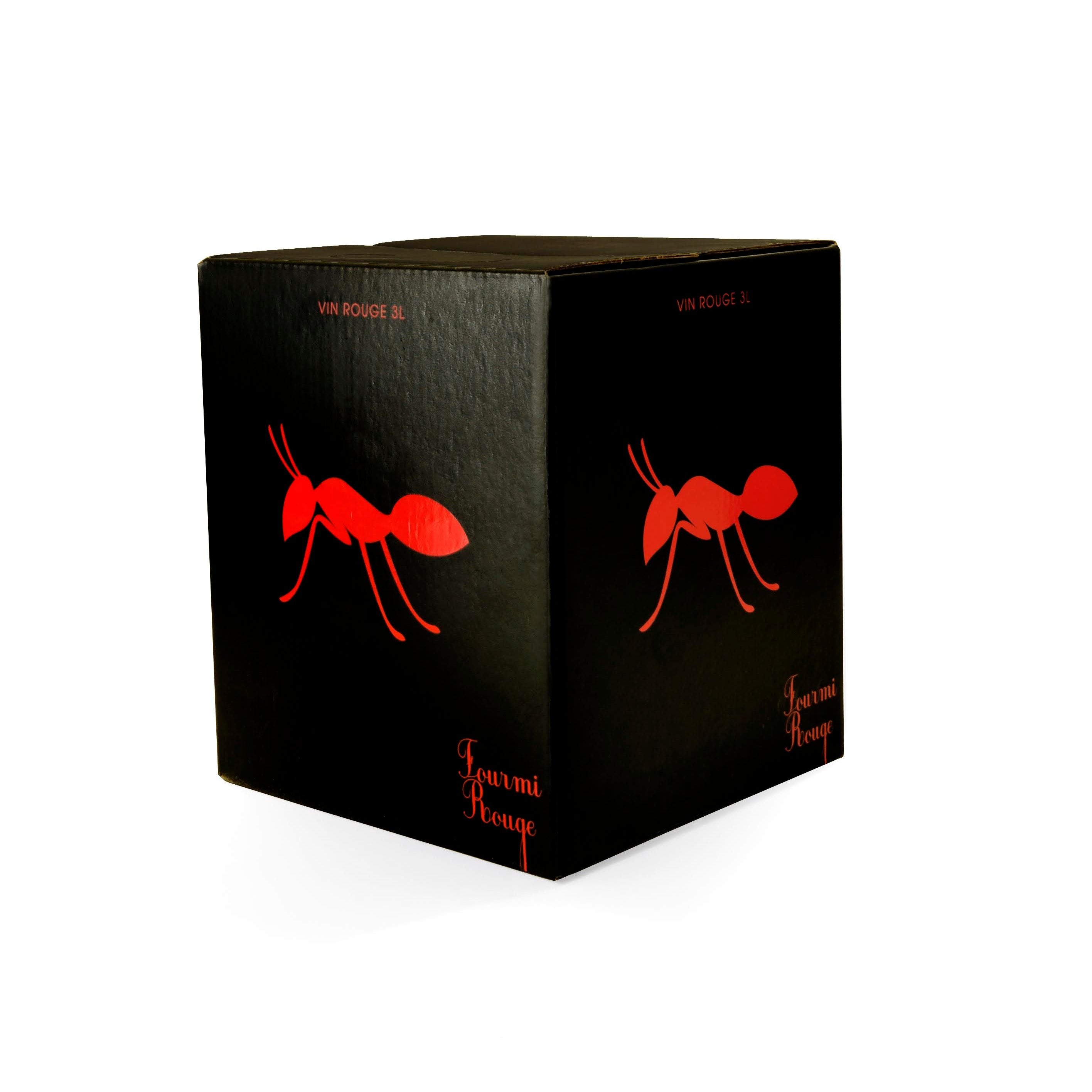 2019 Fourmi Rouge trocken - Côtes du Ventoux - Bag-in-Box 3L