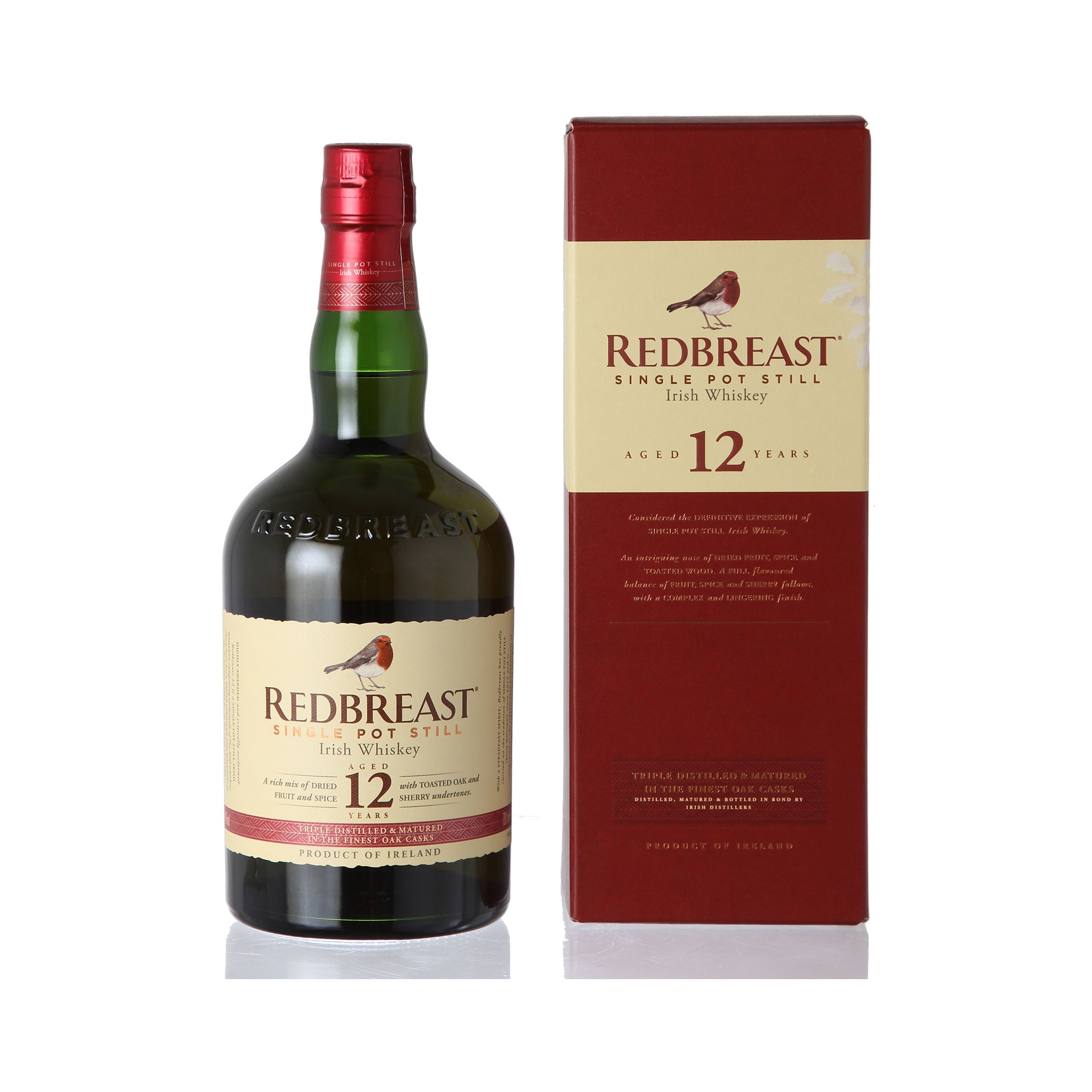 Redbreast 12 Years Old - Blended Irish Whiskey in Gift Box