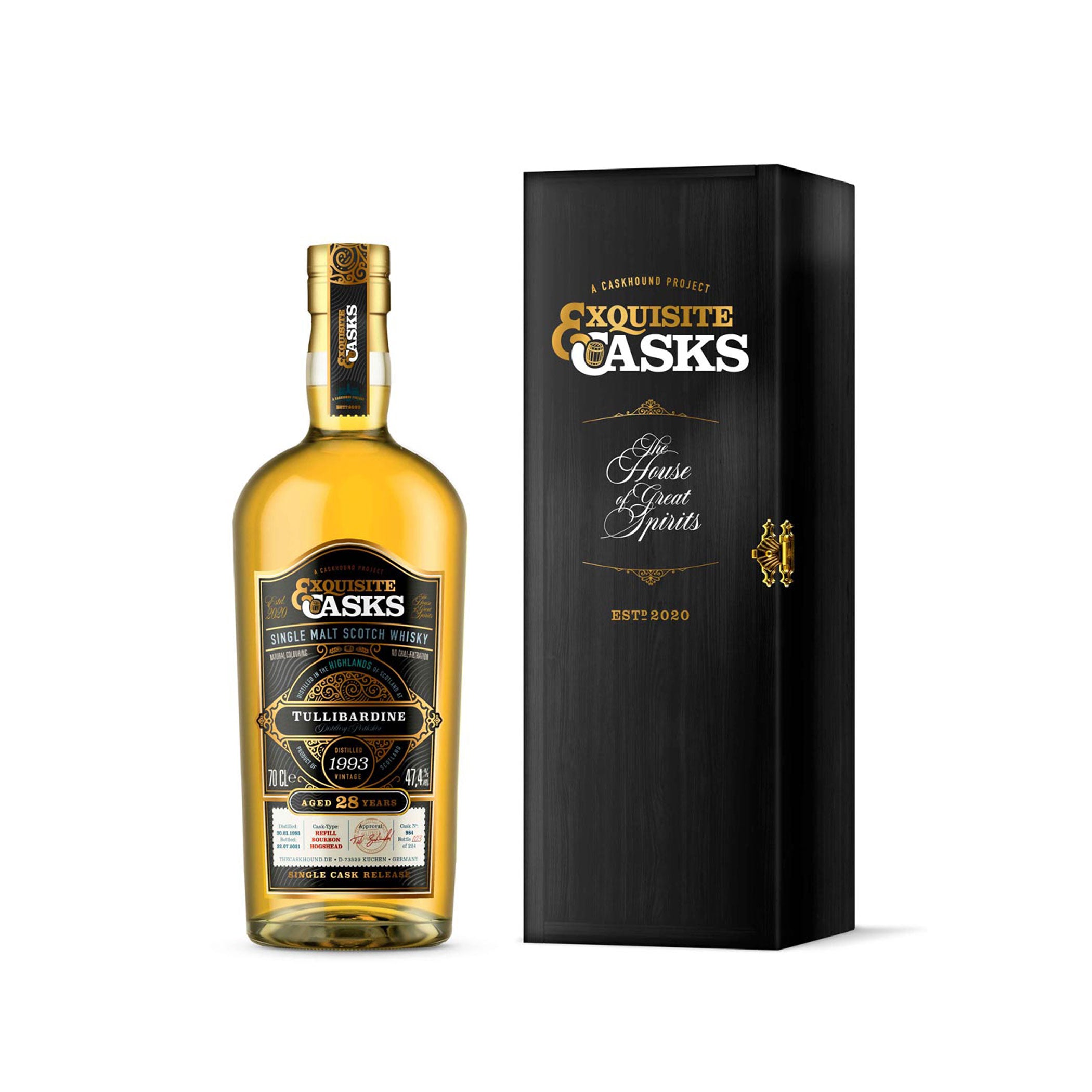 TULLIBARDINE 28 Jahre alt (1993/2021) - The Caskhound -