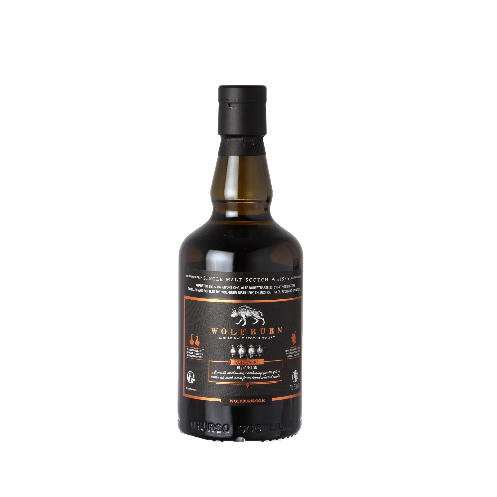 Wolfburn "Vibrant Stills" Dark Rum Cask Finish