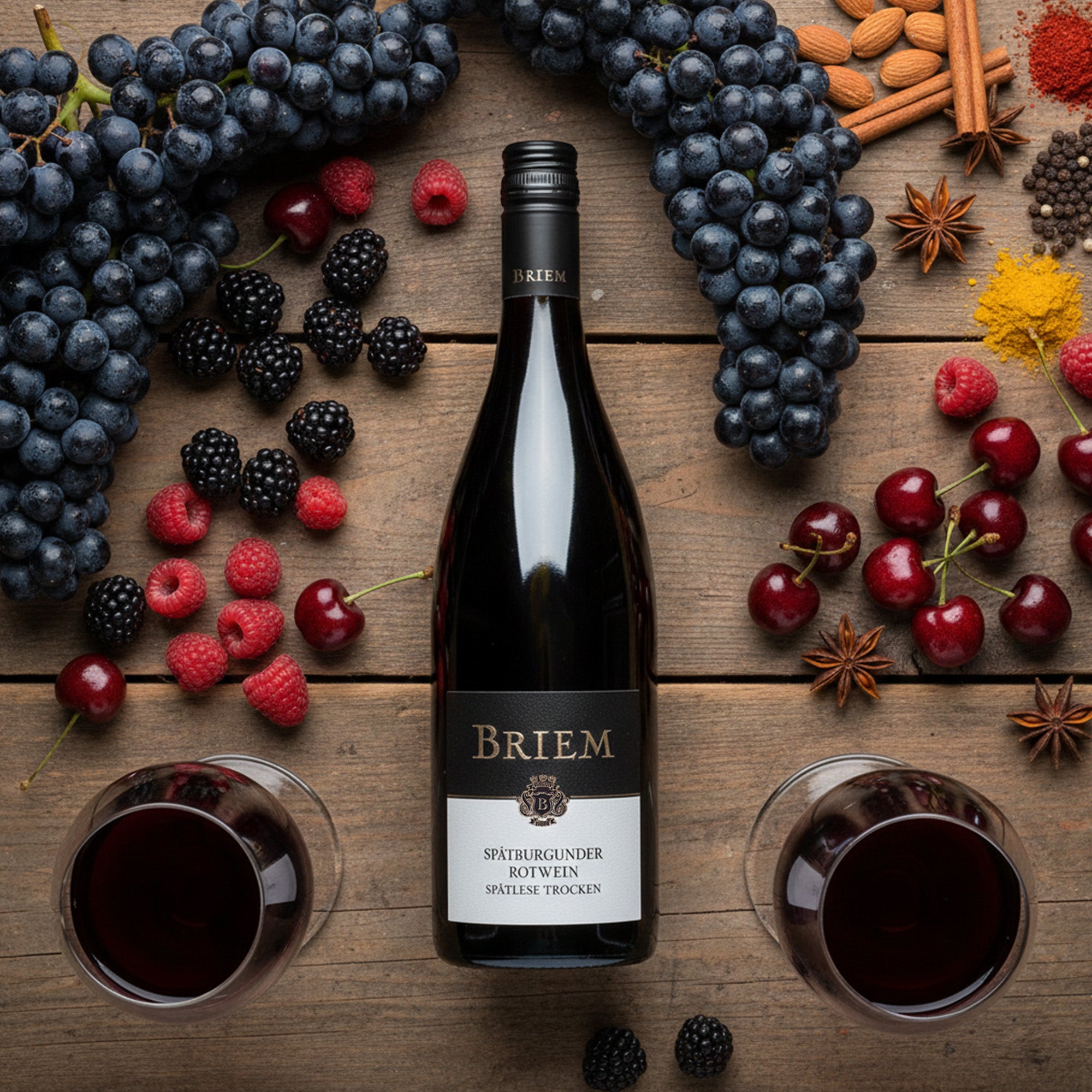Briem Spätbg. Rotwein 2024 12.74 % vol. 0,75l