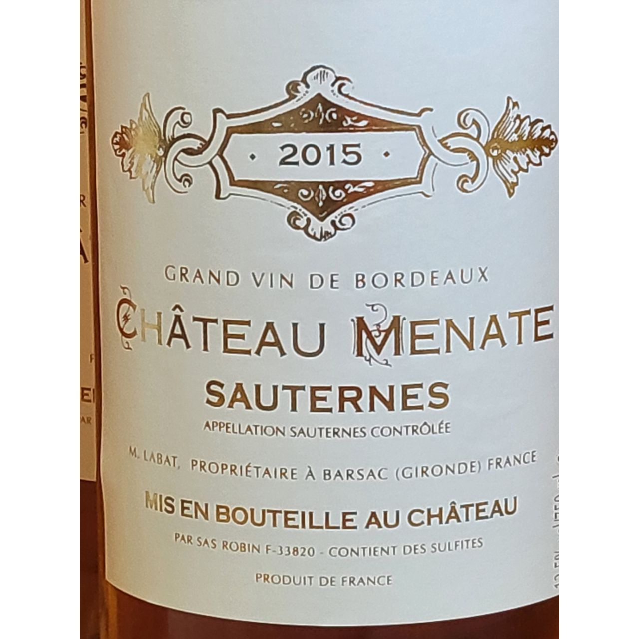 2015 Chateau Menate - Frankreich