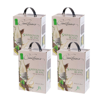 Bag-in-Box - Vin de France - Sauvignon - WHITE - Chantenais 3 L.