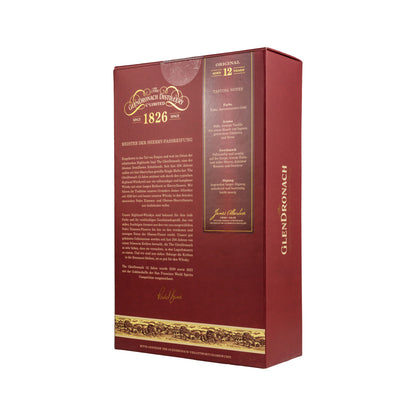 Glendronach 12 Year Old - Gift Box with Glass
