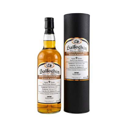 Ballechin 2009/2019 - Un-chillfiltered - Cask 340 - Cherry