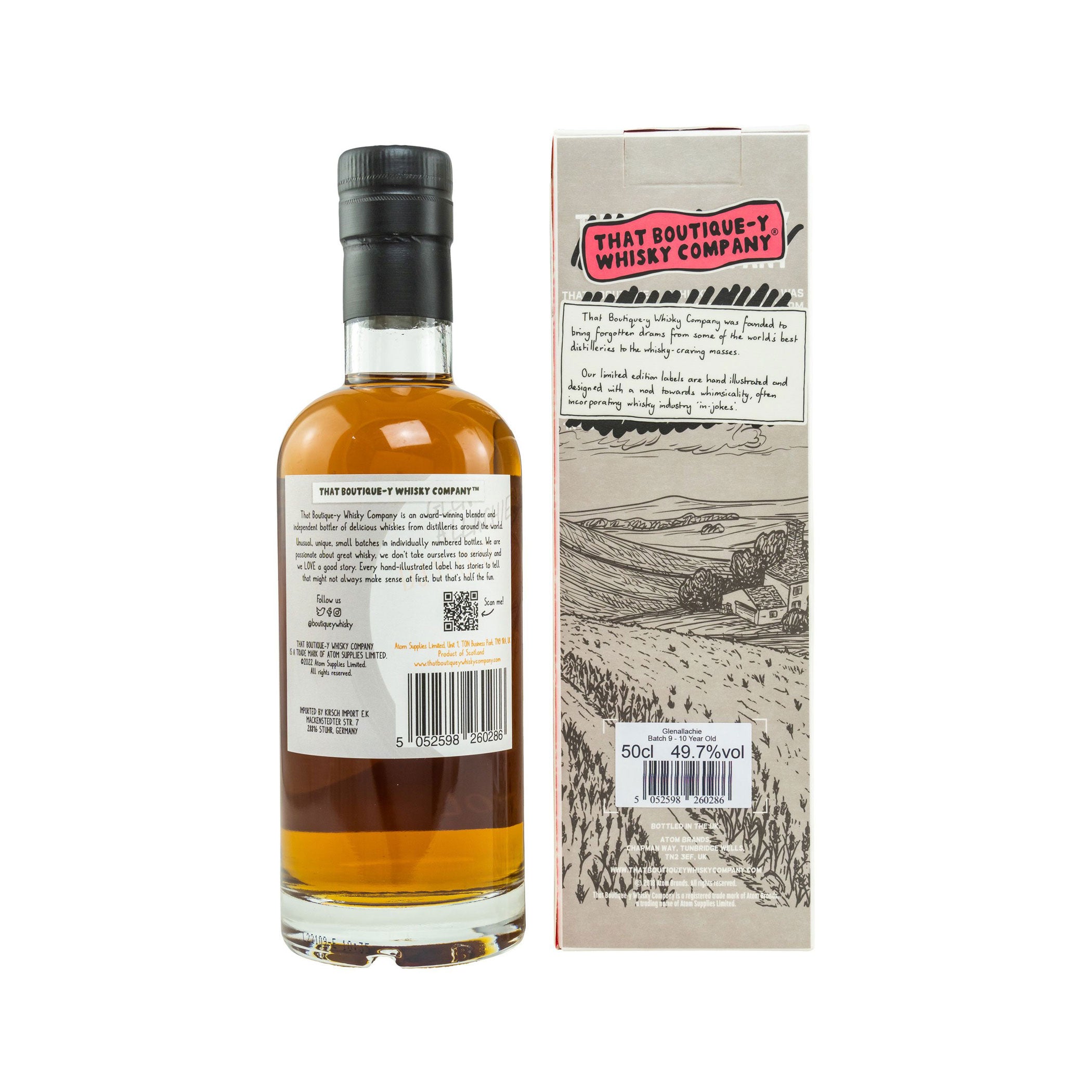 GlenAllachie 10 Year Old Batch 9, Bottled for Kirsch Import (That Boutique-y Whisky)