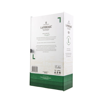 Laphroaig 10 Year Old Gift Box with 2 Glasses