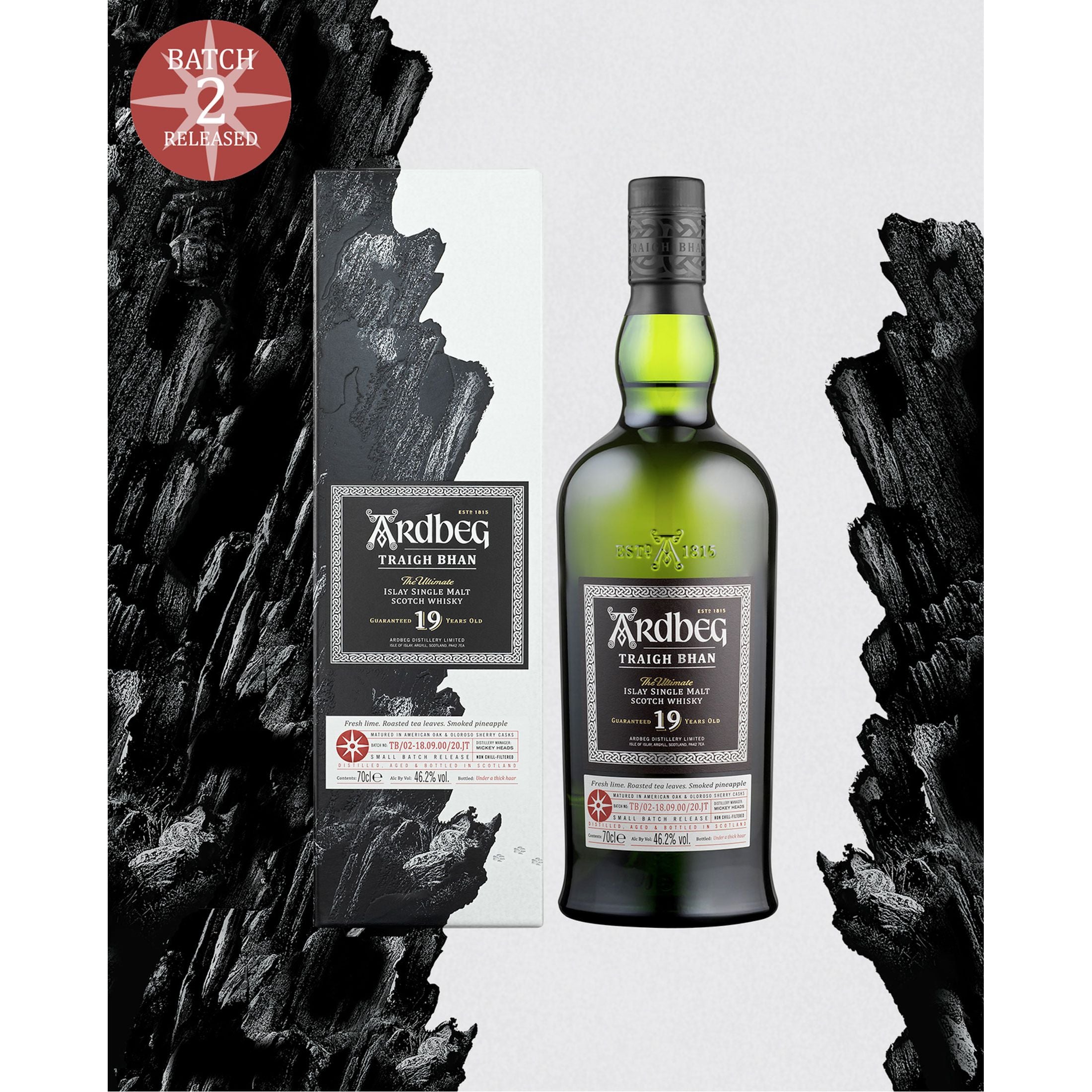 ARDBEG Traigh Bhan Batch 2 46,2% Islay Single Malt Scotch Whisky - Limited Edition