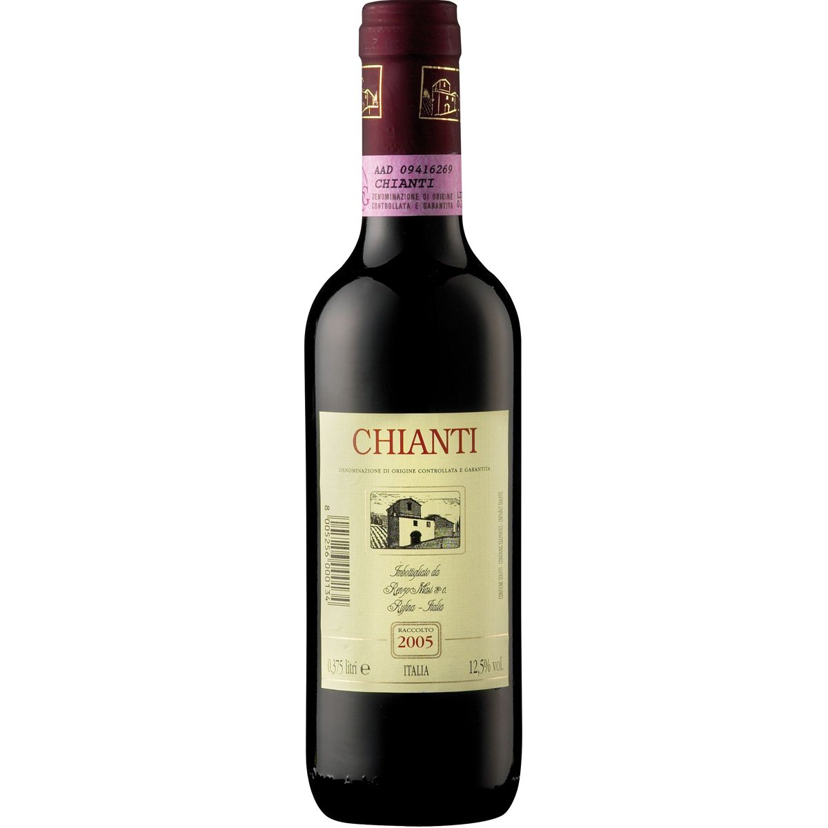 2022 Chianti Renzo M.  DOCG - halbe Flasche -  Renzo Masi Toskana/Italien 0,375 l
