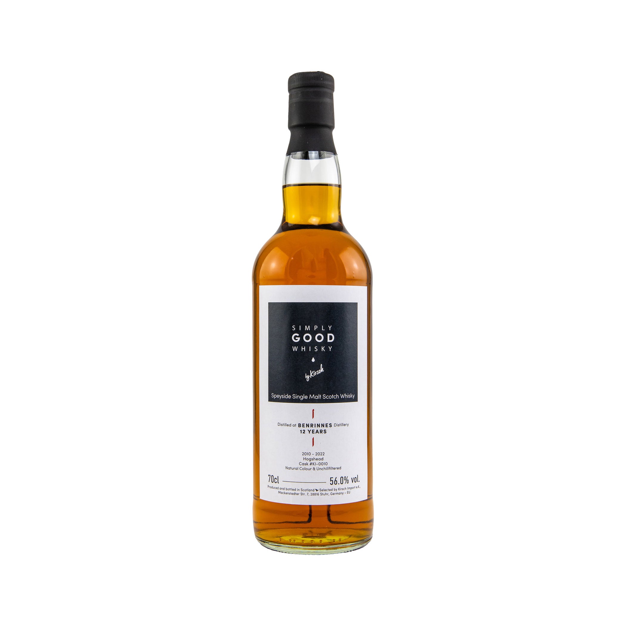 Benrinnes 2010/2022 - 12 Years Old - #KI-0010 - Simply Good Whisky