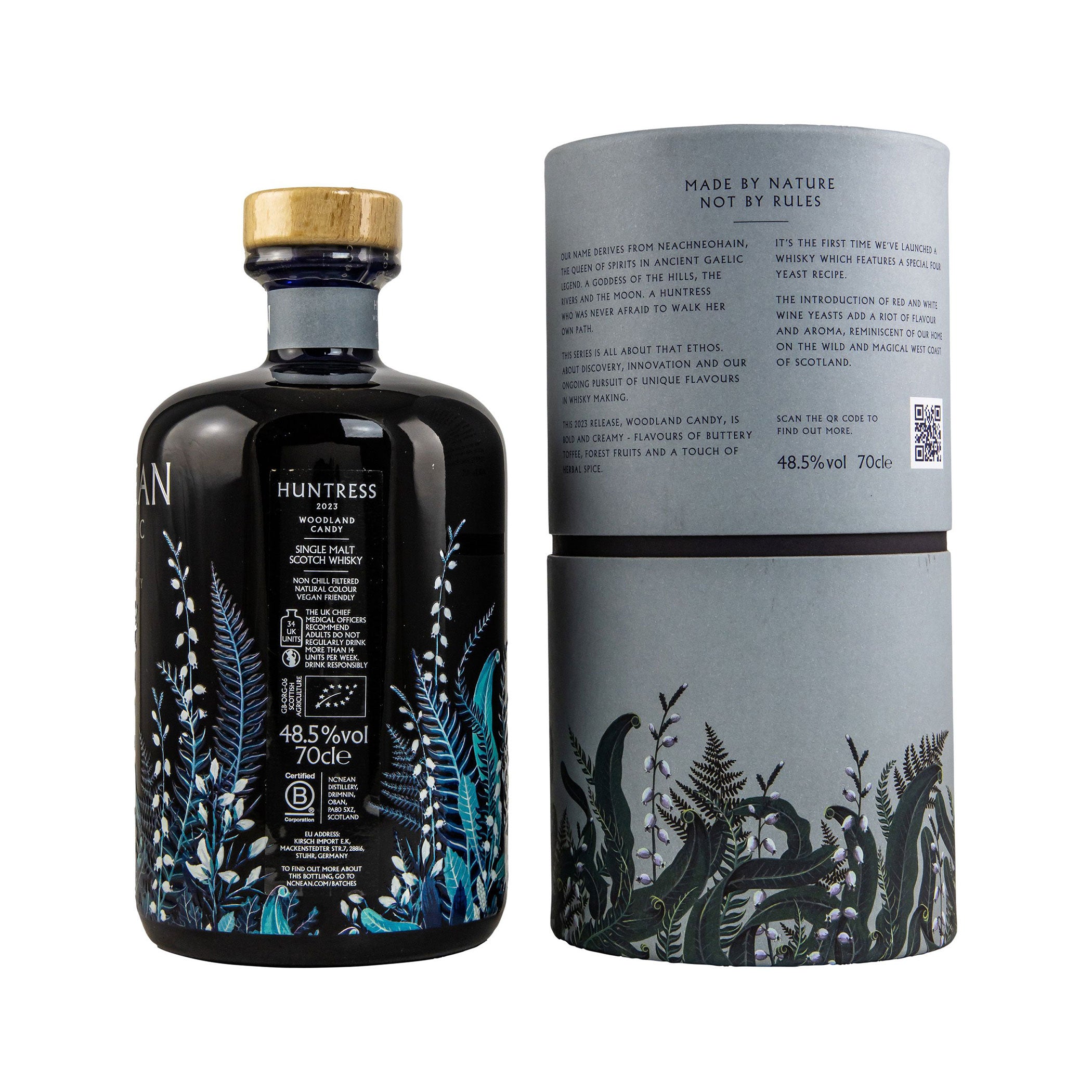 Nc'nean Huntress 2023: Woodland Candy - Organic Single Malt Scotch Whisky
