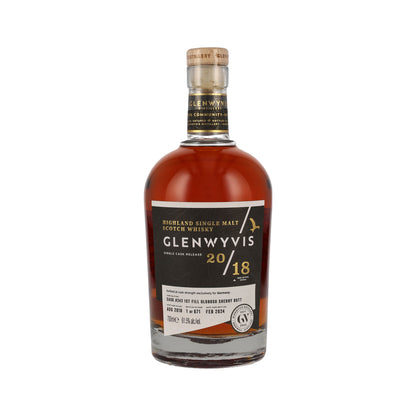 GlenWyvis 2018/2024 - 5 Years Old - 1st Fill Oloroso Single Cask - Highland Single Malt Scotch Whisky