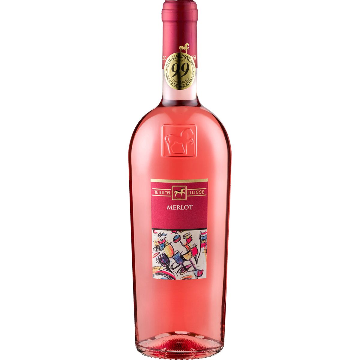 2023 ULISSE Merlot Rosato (99 Punkte Luca Maroni) Ulisse Abruzzen/Italien 0,75 l