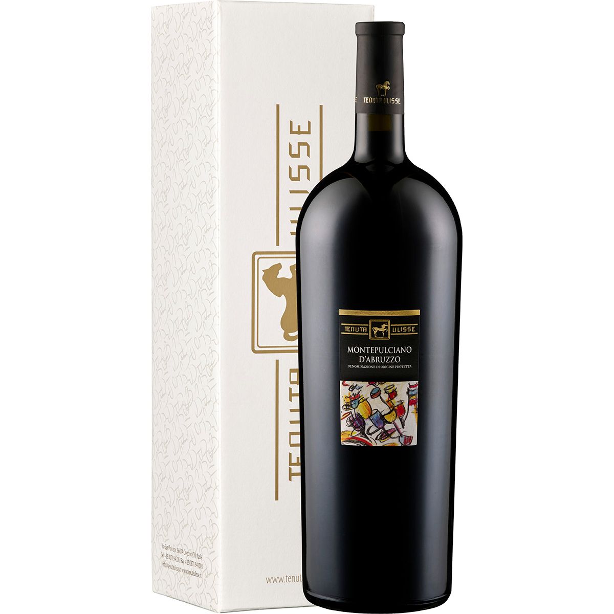 2021 ULISSE Montepulciano d'Abruzzo DOP - Magnum - in GP Ulisse Abruzzen/Italien 1,5 l