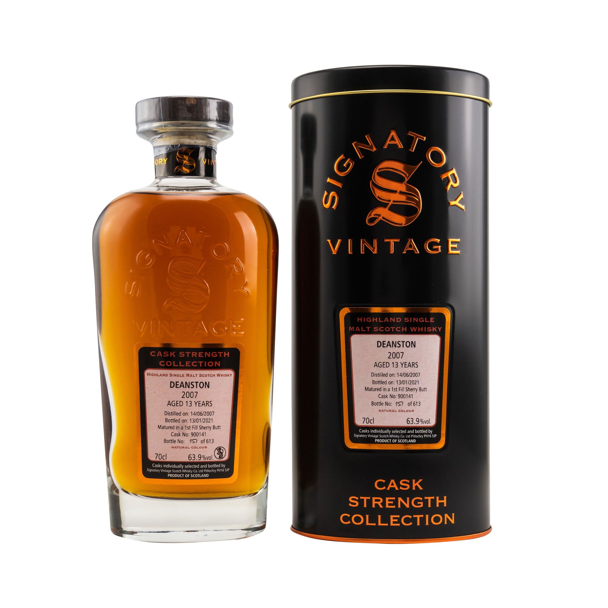 Deanston 2007/2021, 13 Years Old, Sig CS #900141