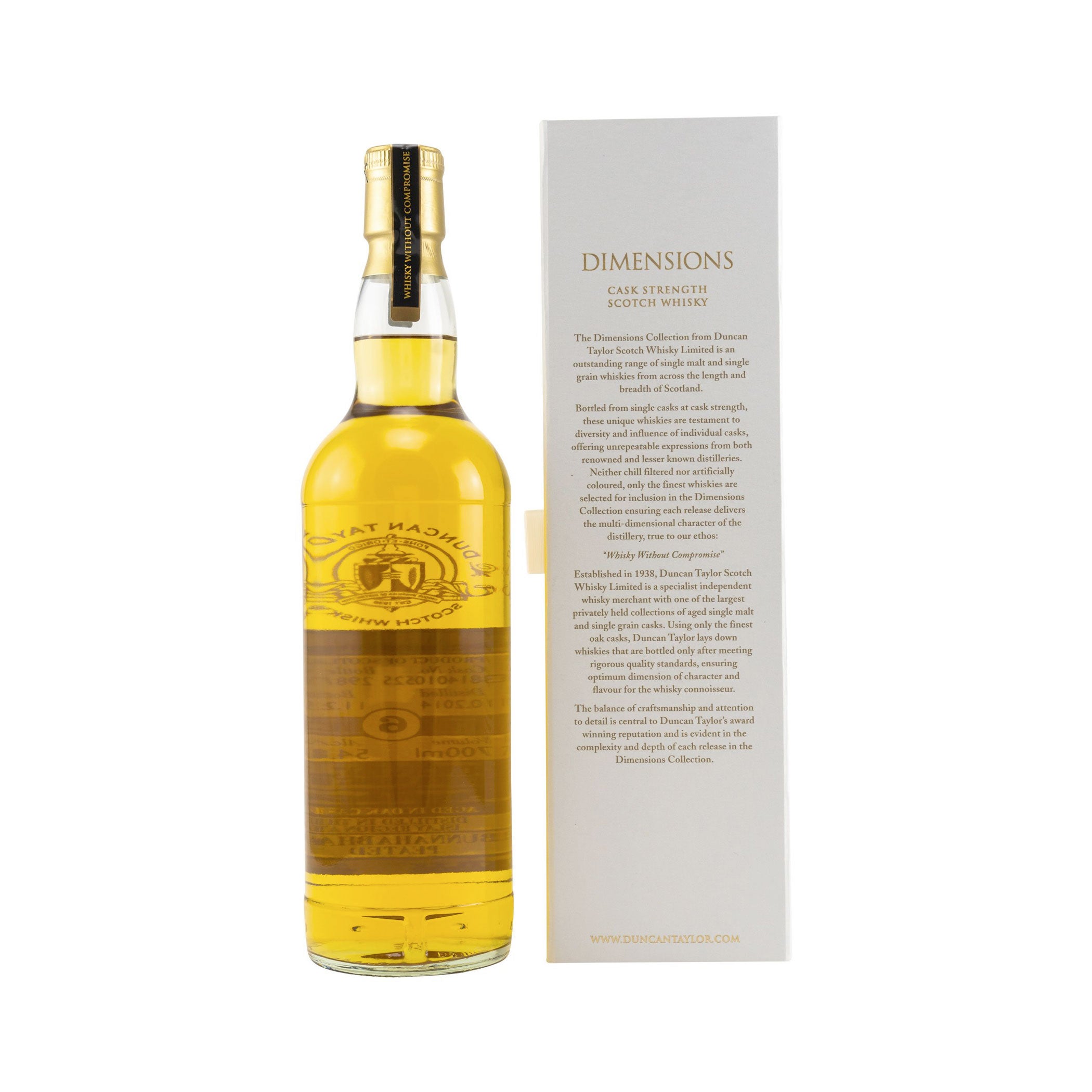 Bunnahabhain Peated 2014/2020 6 Years #3814010525 - Dimensions (Duncan Taylor)