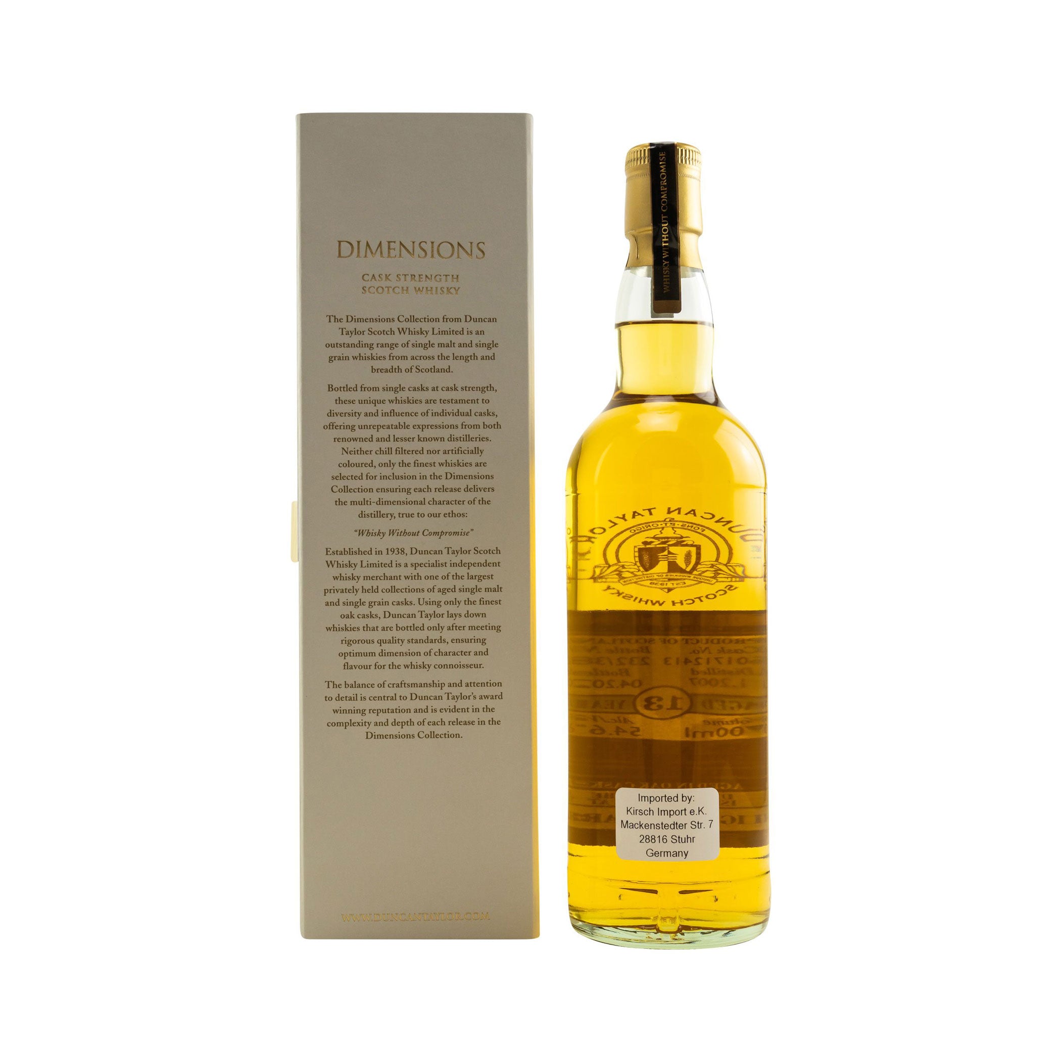 Highland Park 2007/2021 - 13 Jahre - #501712413 - Dimensions(Duncan Taylor)