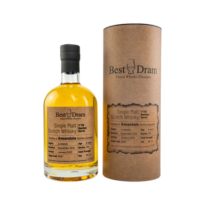 Annandale Peated 2015/2022 6 Year Old First Fill Bourbon Barrel -Best Dram