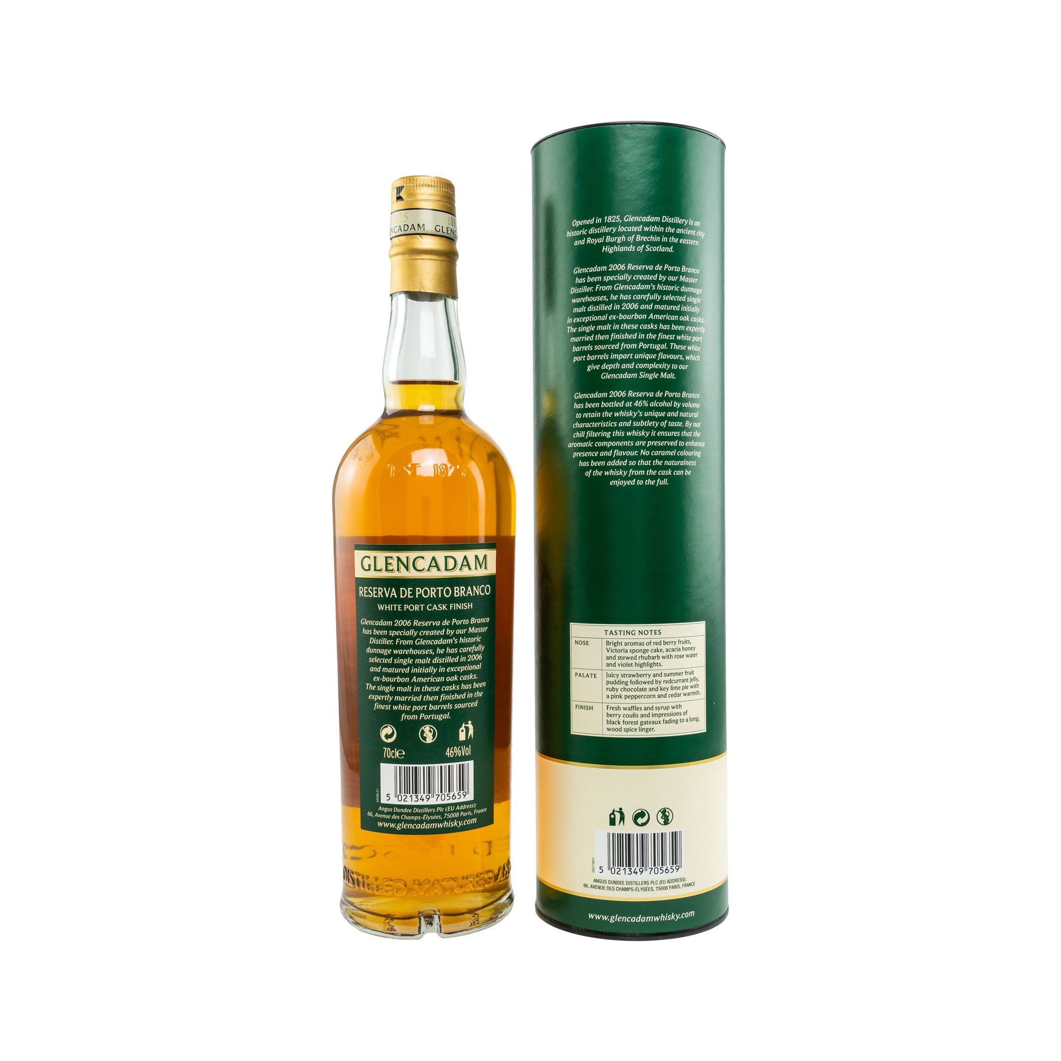 Glencadam 15 Years Old - Reserva De Porto Branco – Limited Edition
