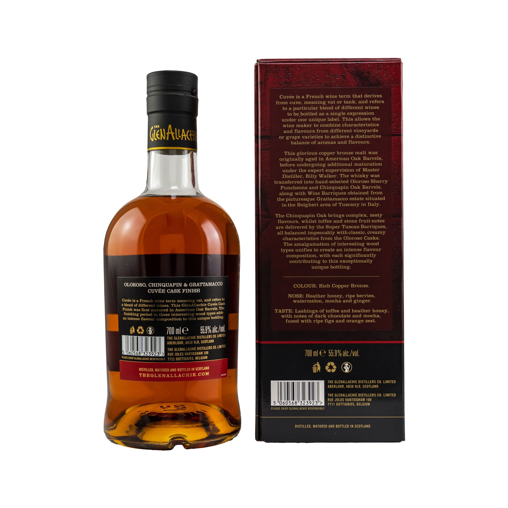 GlenAllachie 2009/2021 Oloroso, Chinquapin & Grattamacco Cuvee